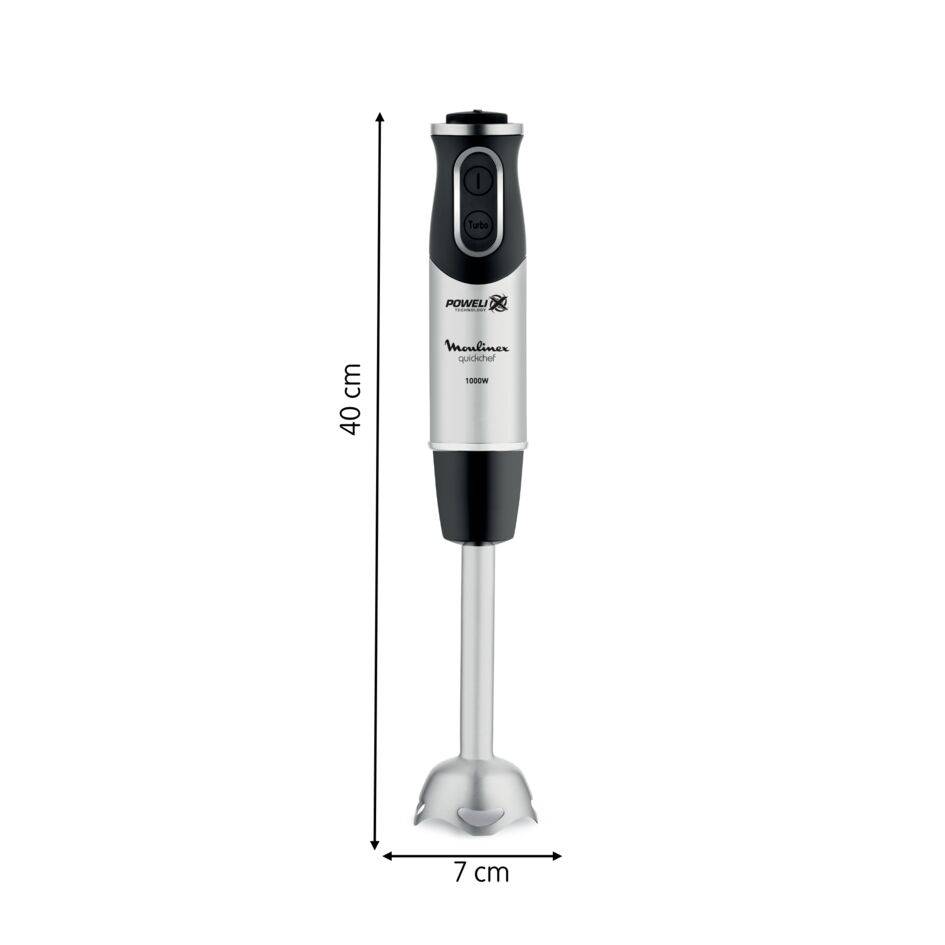 Mixer ad immersione Quickchef 3 in 1