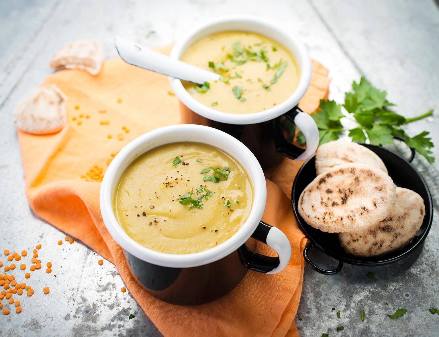 Zuppa di lenticchie rosse - Ricette Cookeo | Moulinex