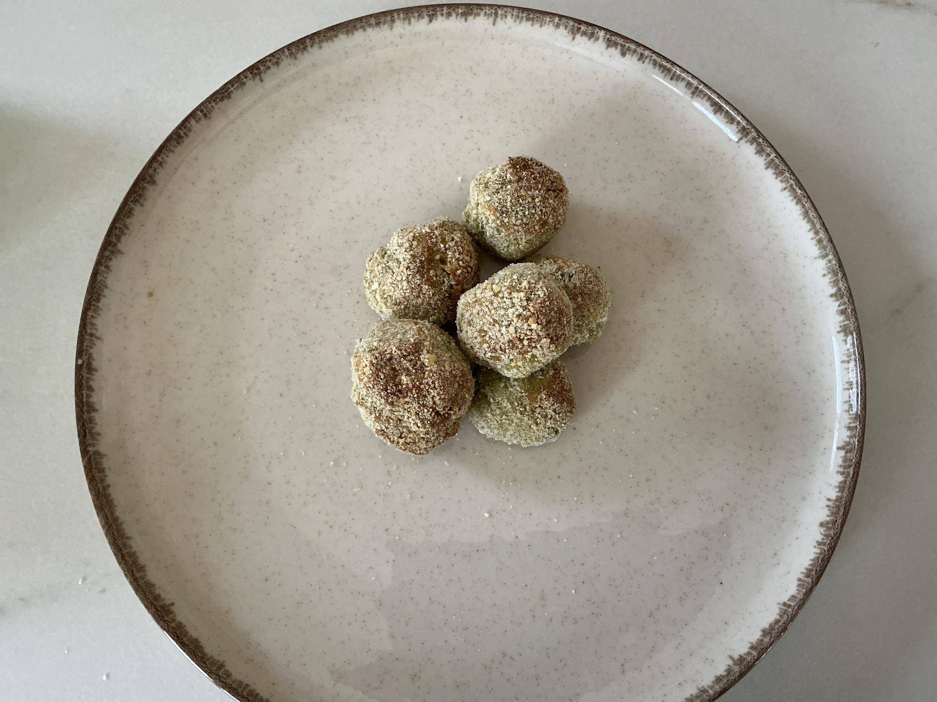 Polpette di fave e pecorino - Ricette Companion Connect XL | Moulinex