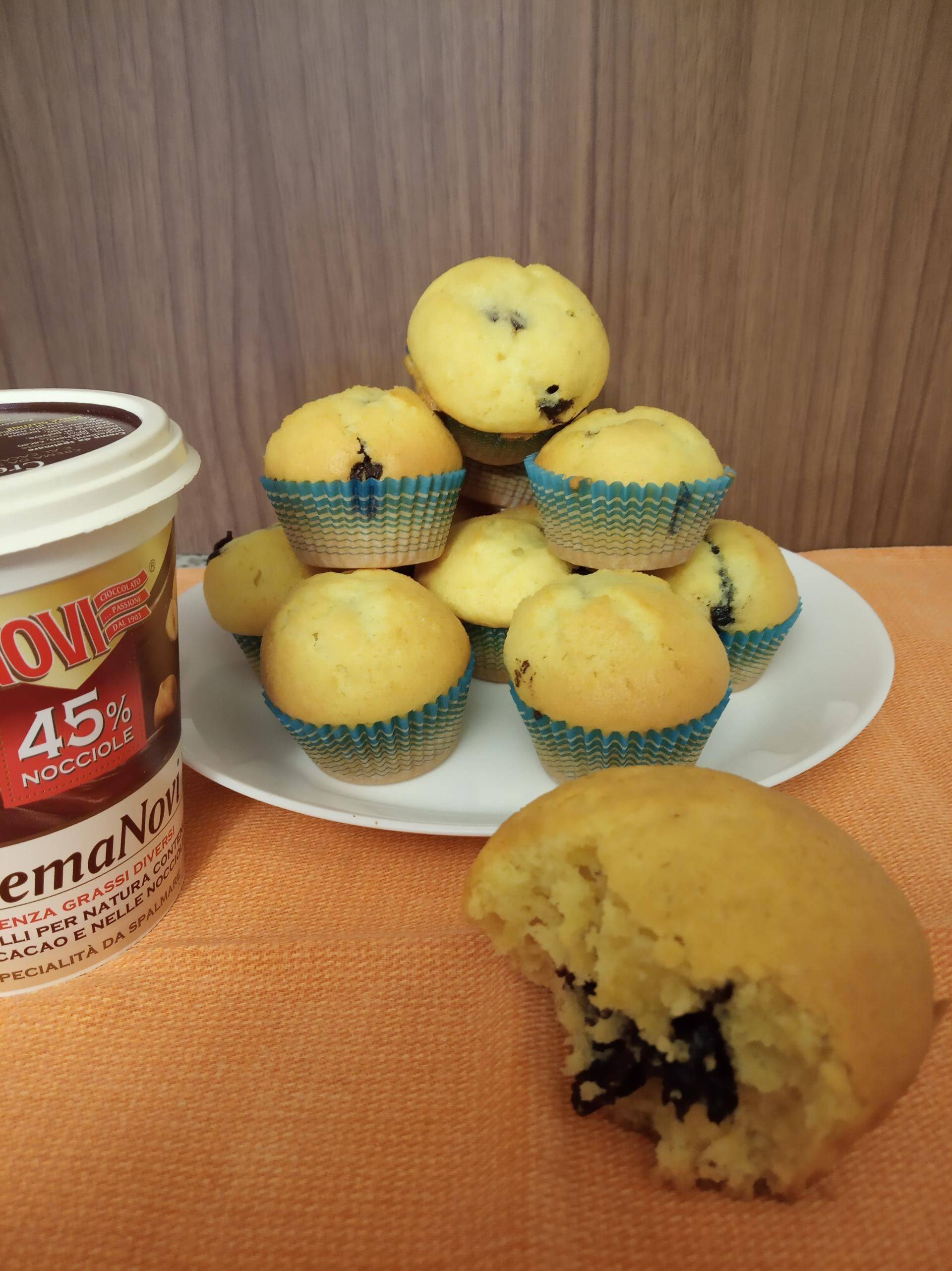 Mini muffin alla crema di nocciola - Ricette Companion Connect | Moulinex