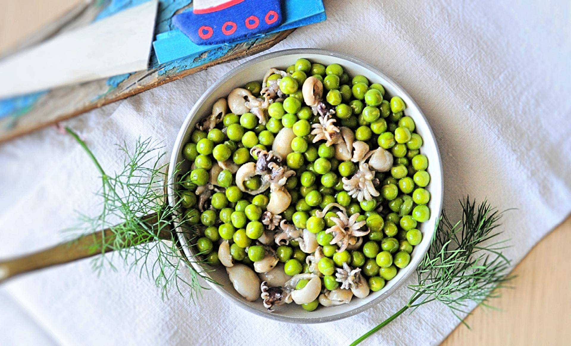 Seppie con piselli - Ricette Cookeo | Moulinex