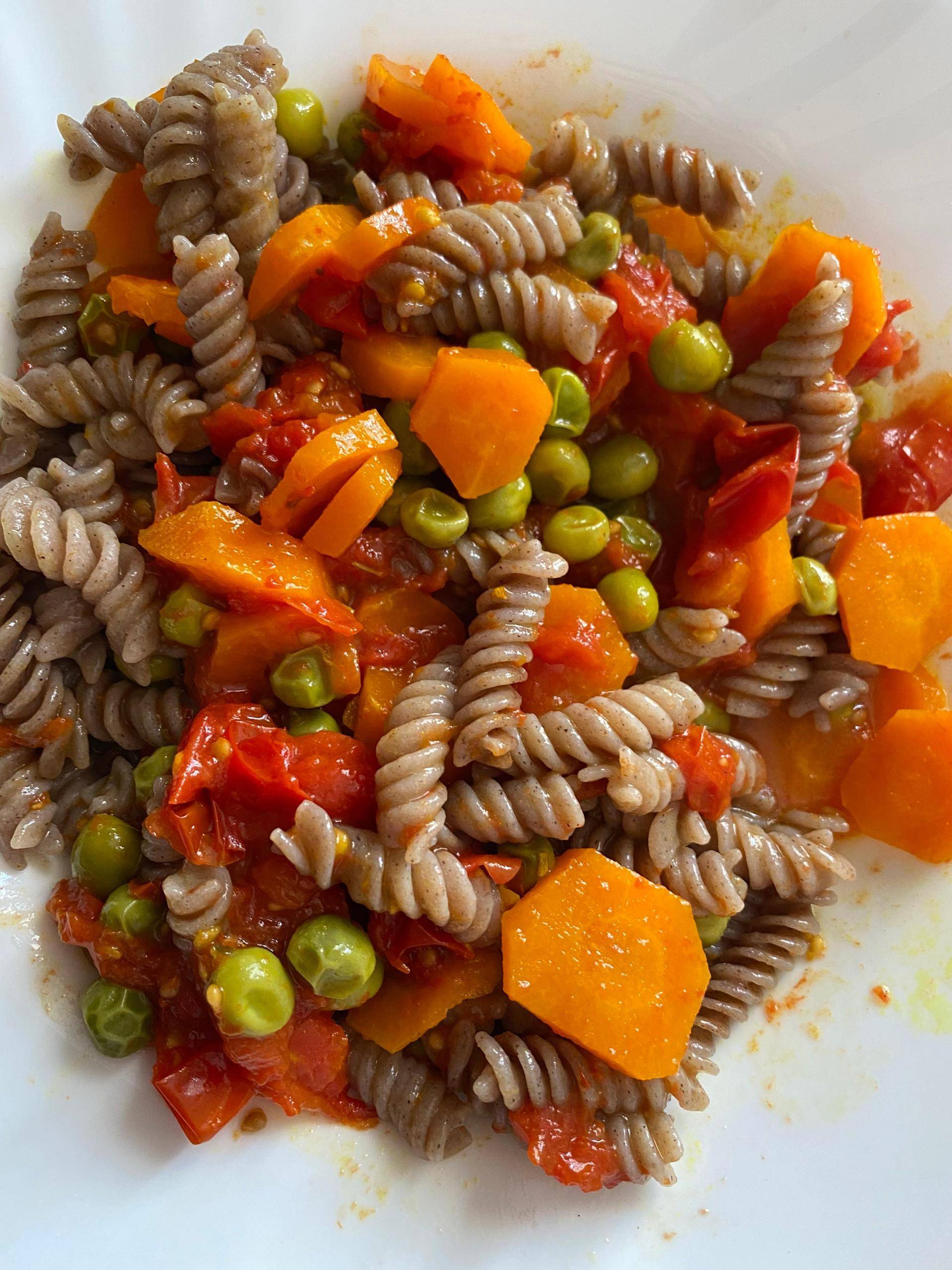 Fusilli vegetariani - Ricette Cookeo | Moulinex