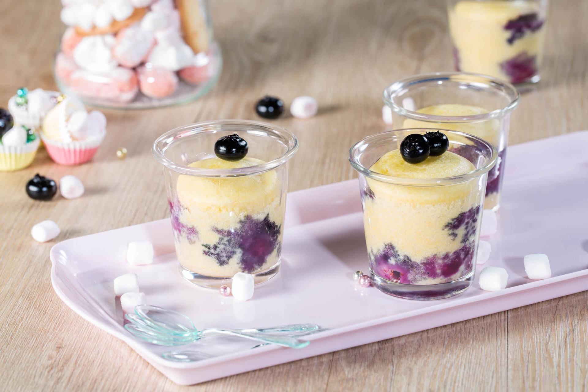 Pan di Spagna ai mirtilli - Ricette Cookeo | Moulinex