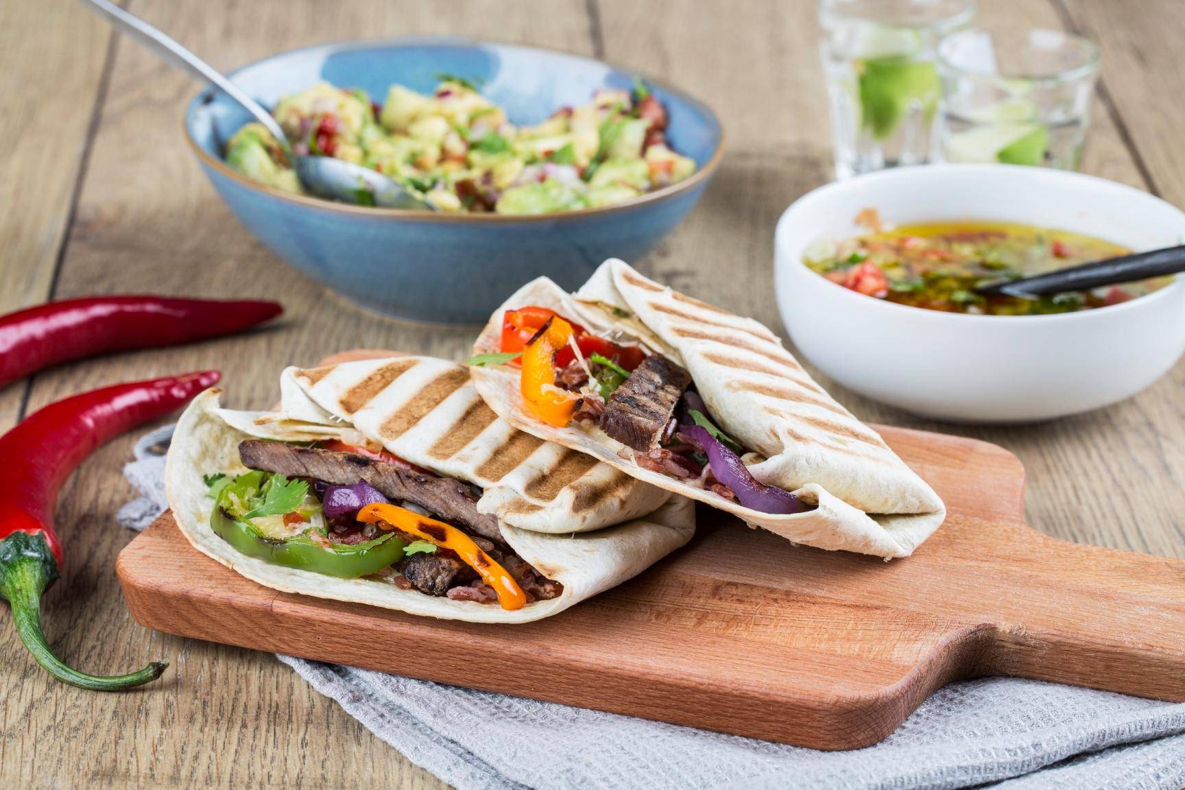 Burritos - Ricette OptiGrill XL | Moulinex