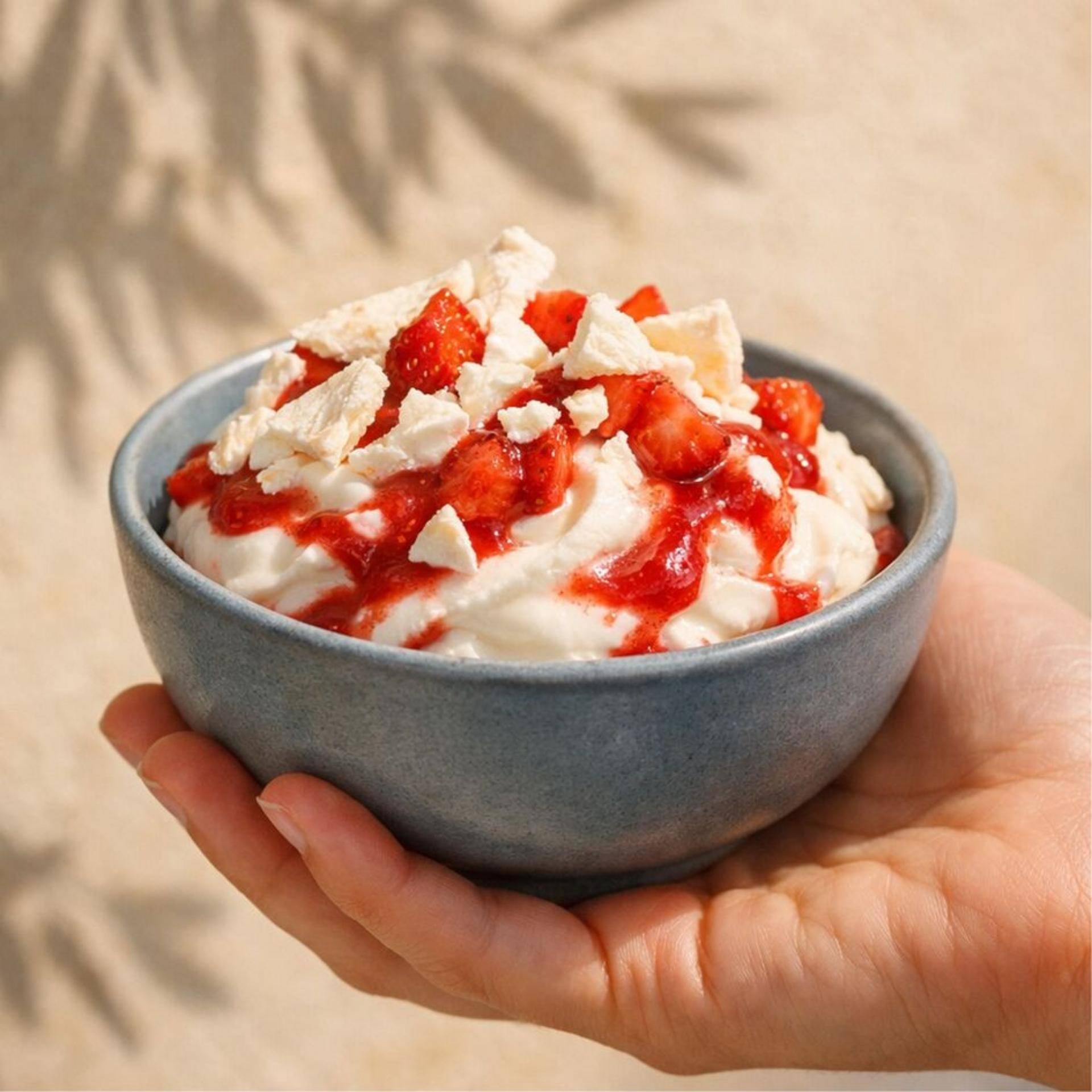 Frozen yogurt stile Eton mess - Ricette Freezi | Moulinex