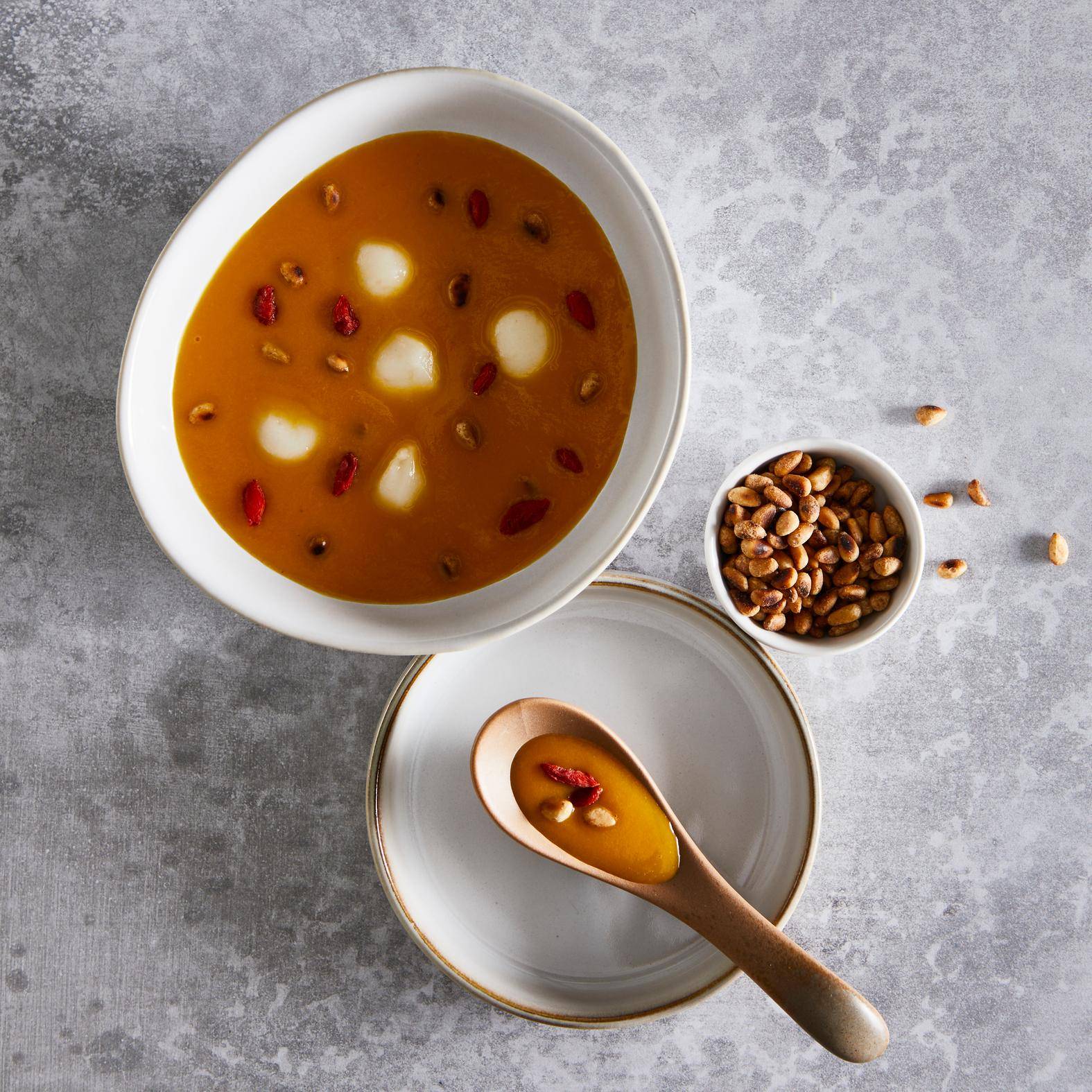 Porridge dolce di zucca (Hobak-juk) - Ricette Perfectmix Cook | Moulinex