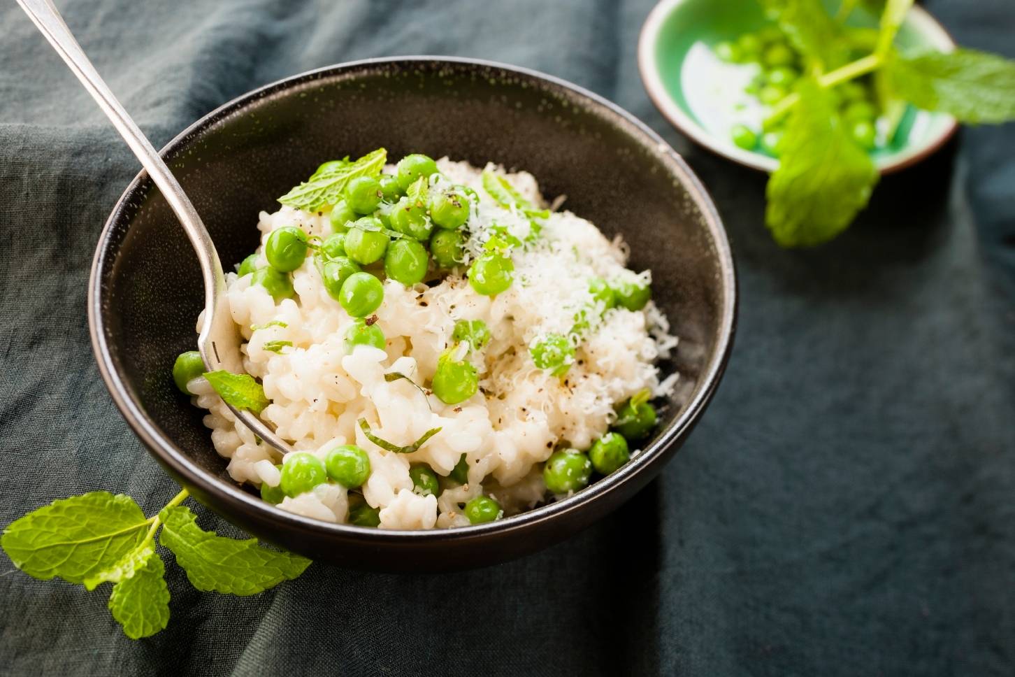 Risotto ai piselli con menta - Ricette Cookeo | Moulinex