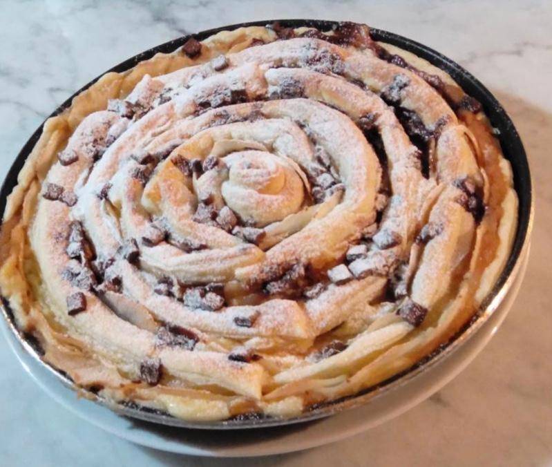 Sfogliata di pere e cioccolato - Ricette Companion Connect | Moulinex