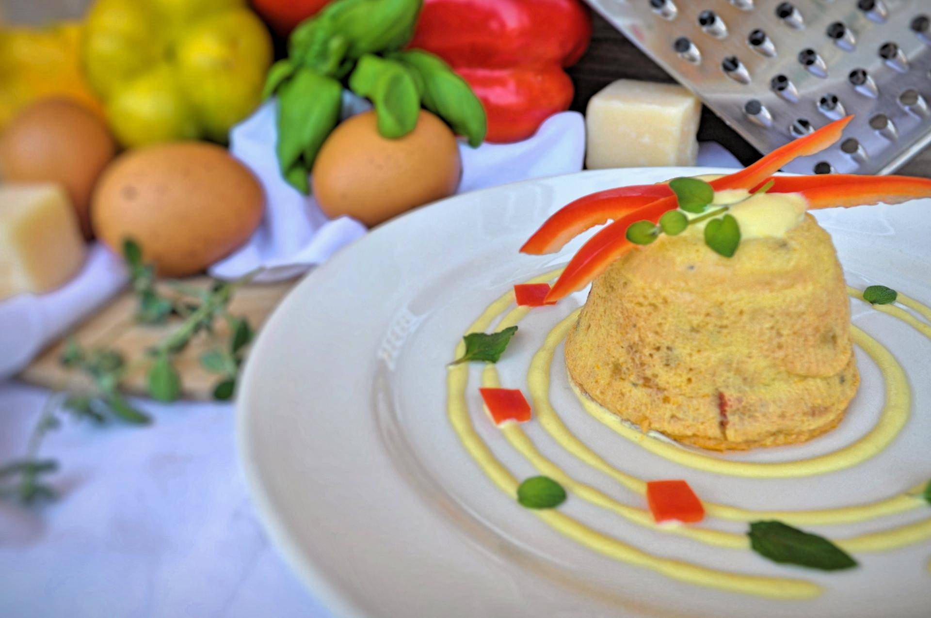 Tortino di peperoni - Ricette Cookeo | Moulinex