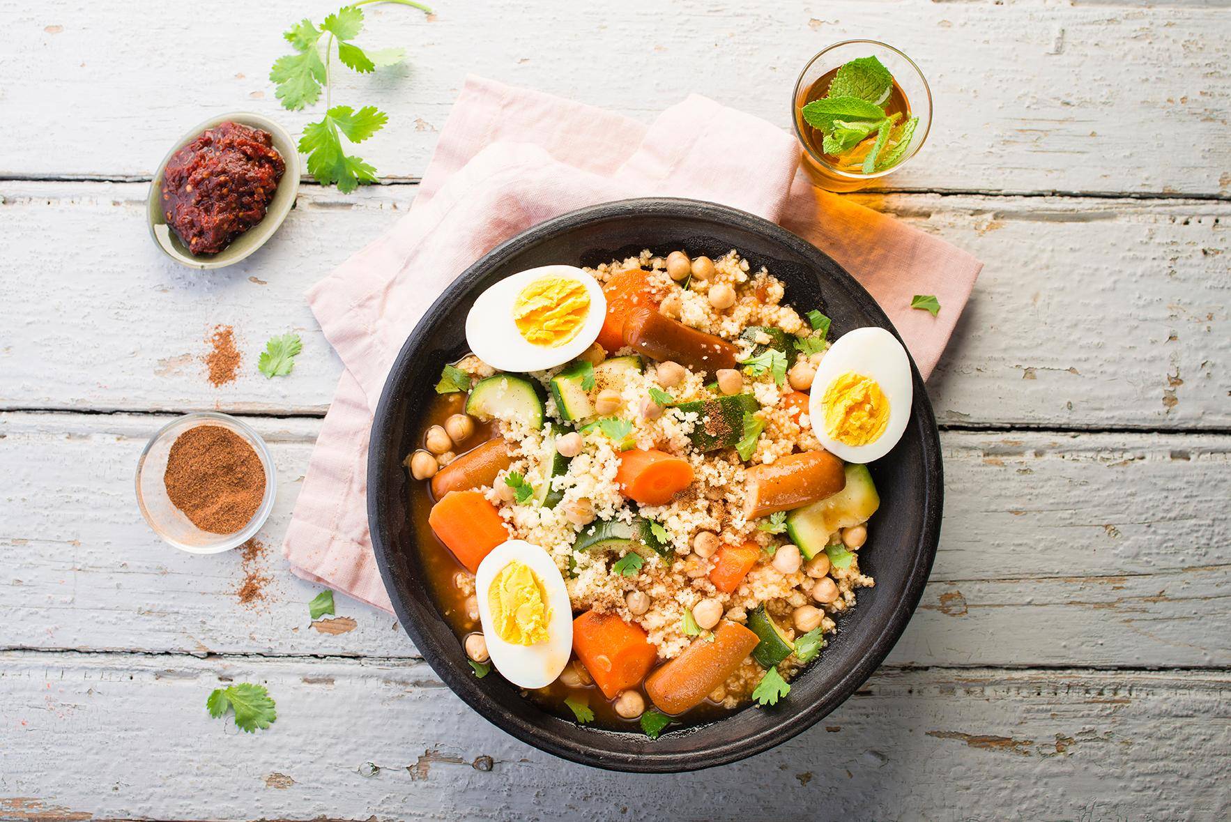Couscous con uova sode - Ricette Cookeo | Moulinex
