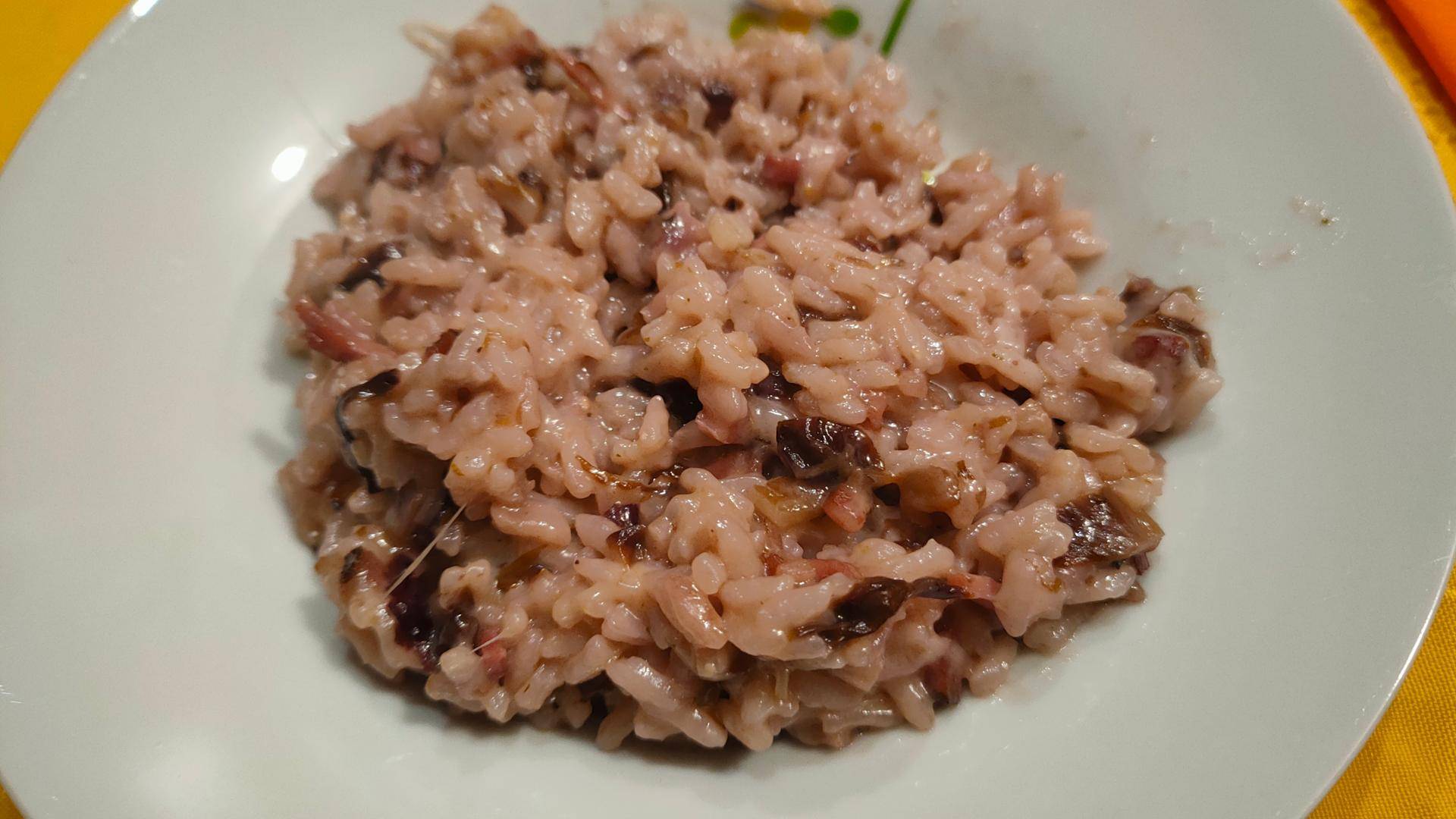 Risotto radicchio, speck e provola - Ricette Companion XL | Moulinex