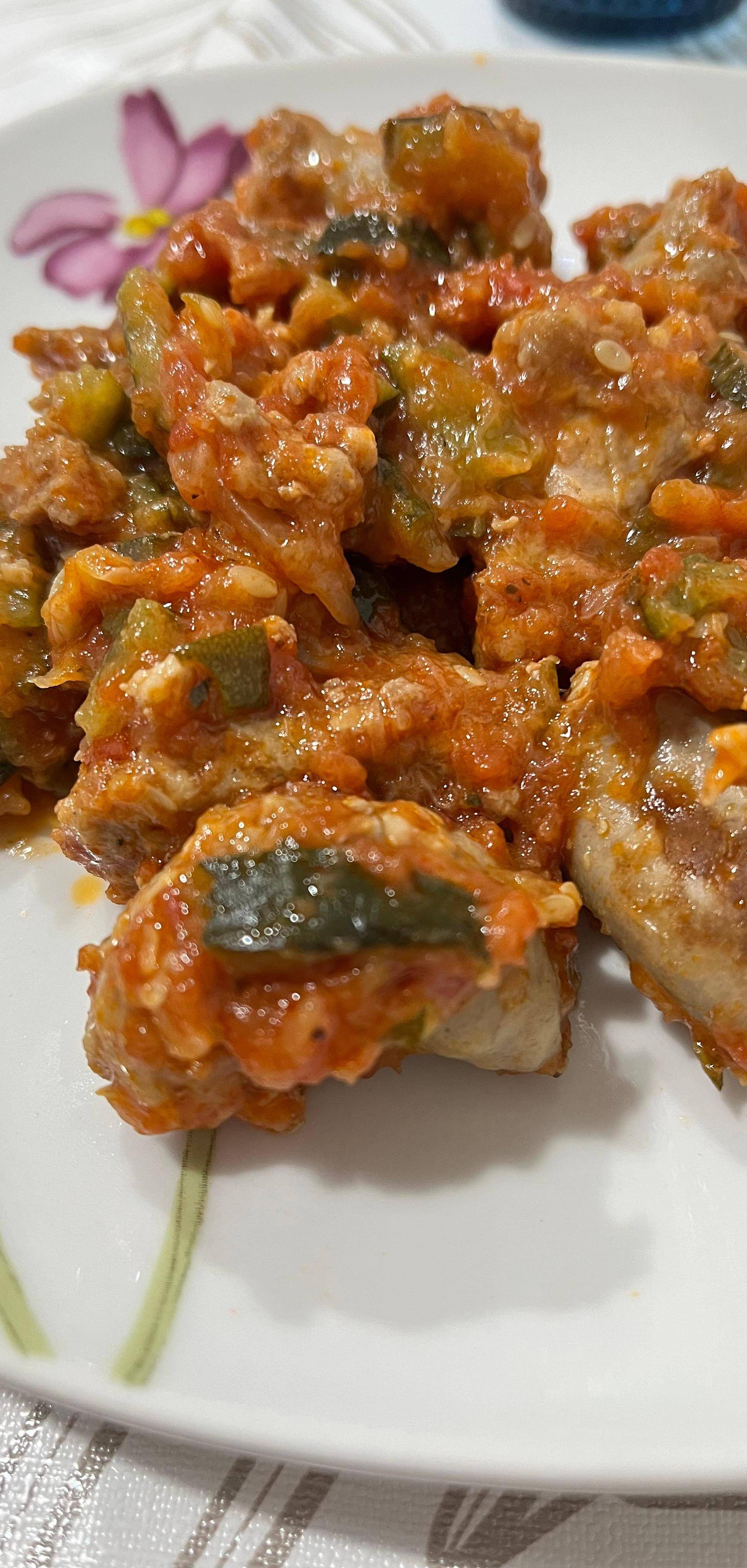 Sugo peperoni e salsiccia - Ricette Companion Connect | Moulinex