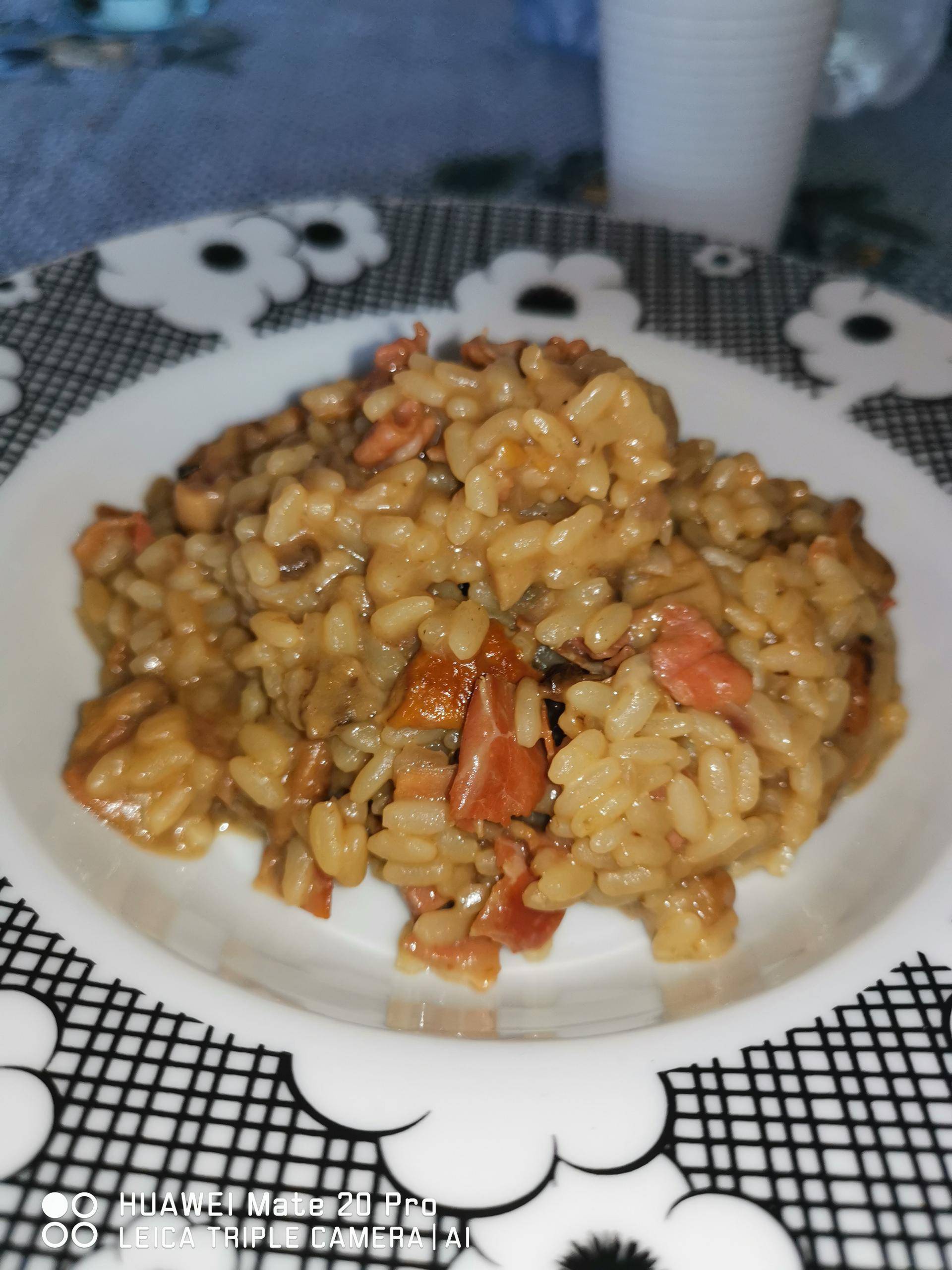 Risotto funghi e speck - Ricette Companion Connect | Moulinex