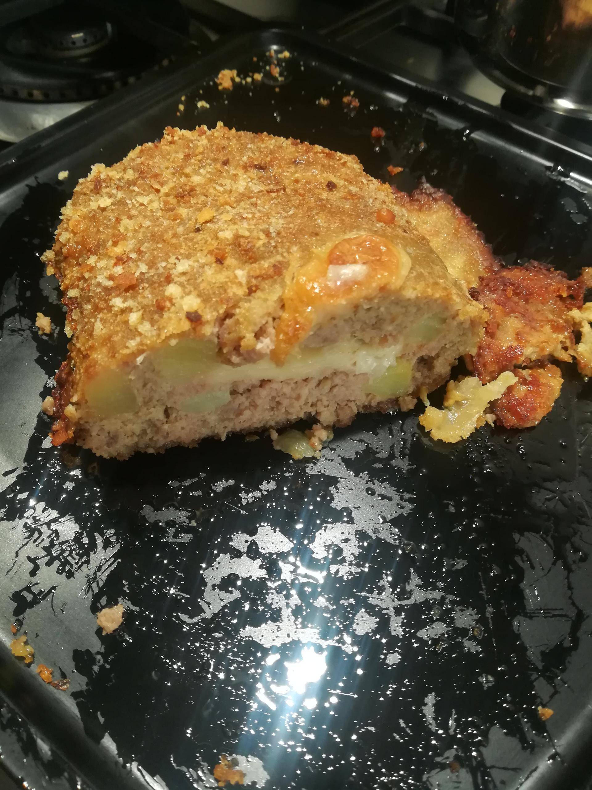 Polpettone patate e salsiccia con cuore filante - Ricette Companion XL | Moulinex