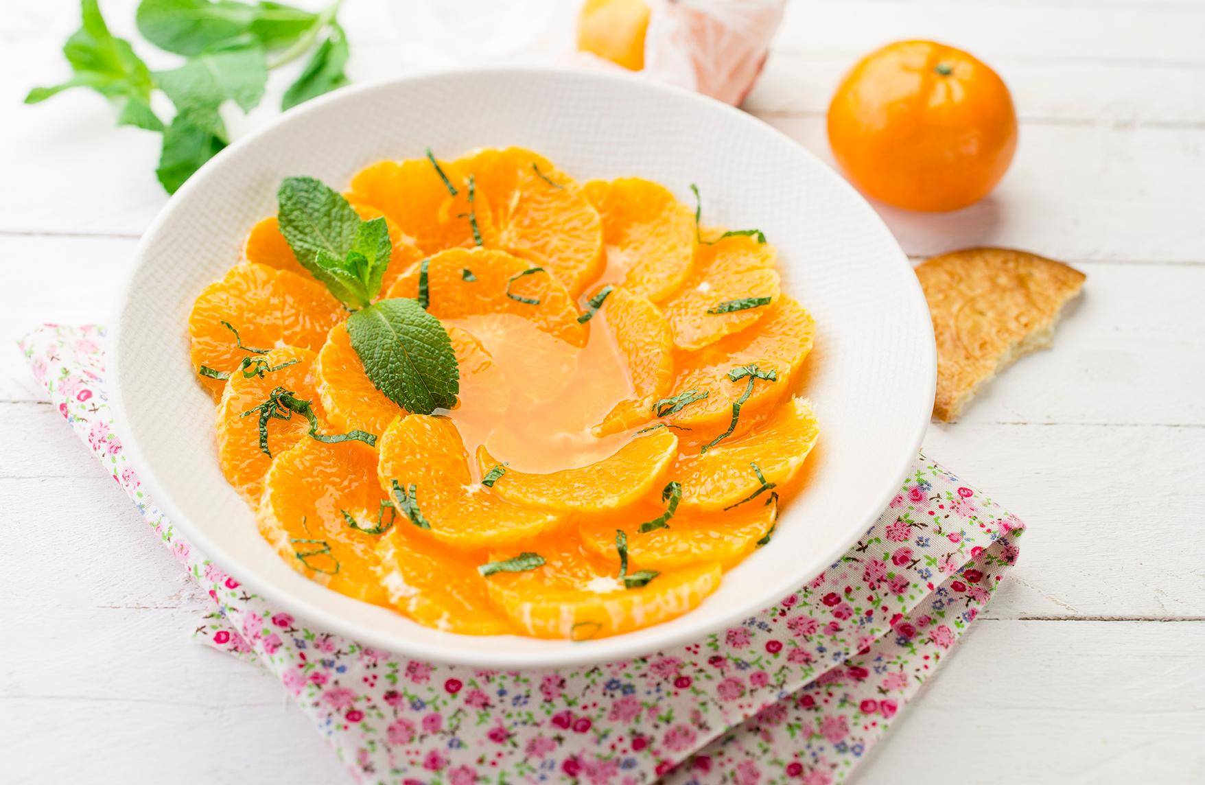 Carpaccio di mandarino e zenzero - Ricette Cookeo | Moulinex