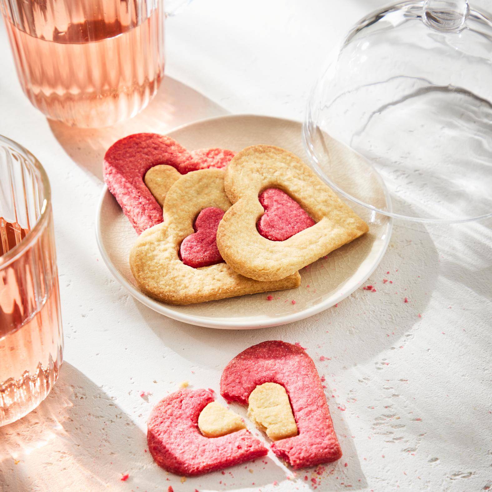 Biscotti di pasta frolla a forma di cuore - Ricette Easy Fry Max | Moulinex