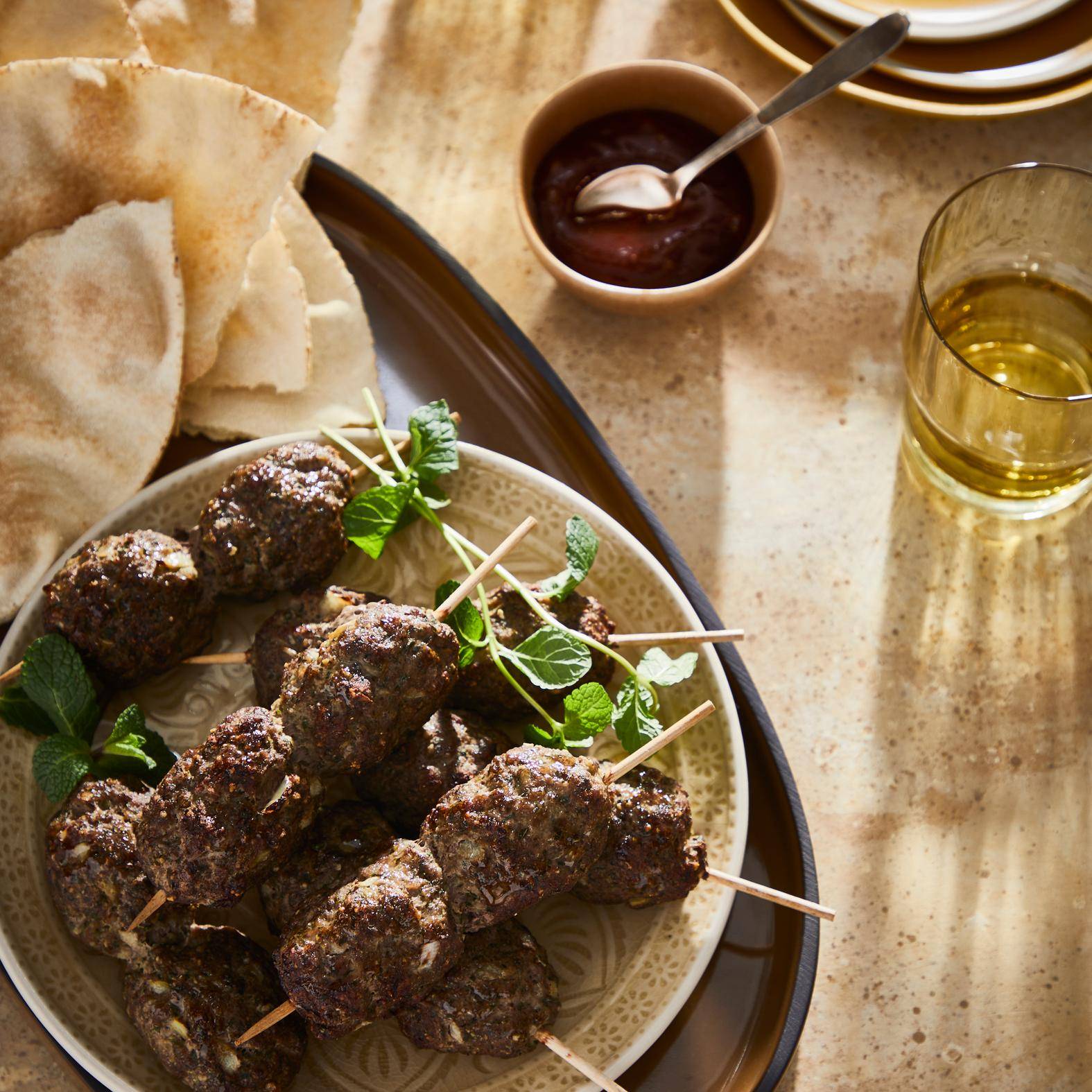 Spiedini kofta di carne - Ricette EASY FRY GRILL & STEAM 3 in 1 | Moulinex