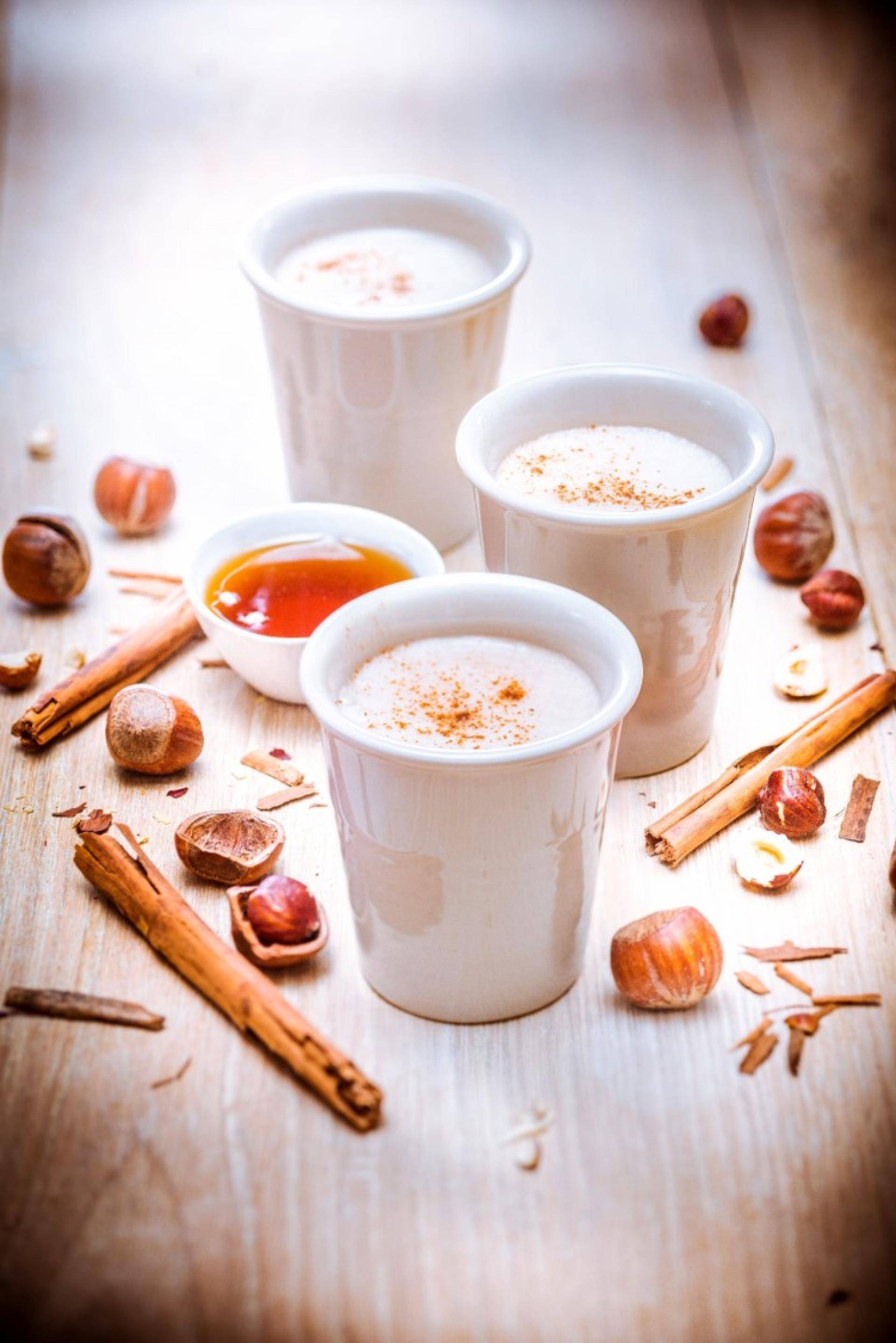 Frullato al latte di nocciola, alla banana, allo sciroppo di agave e alla cannella - Ricette Ultrablend Cook | Moulinex