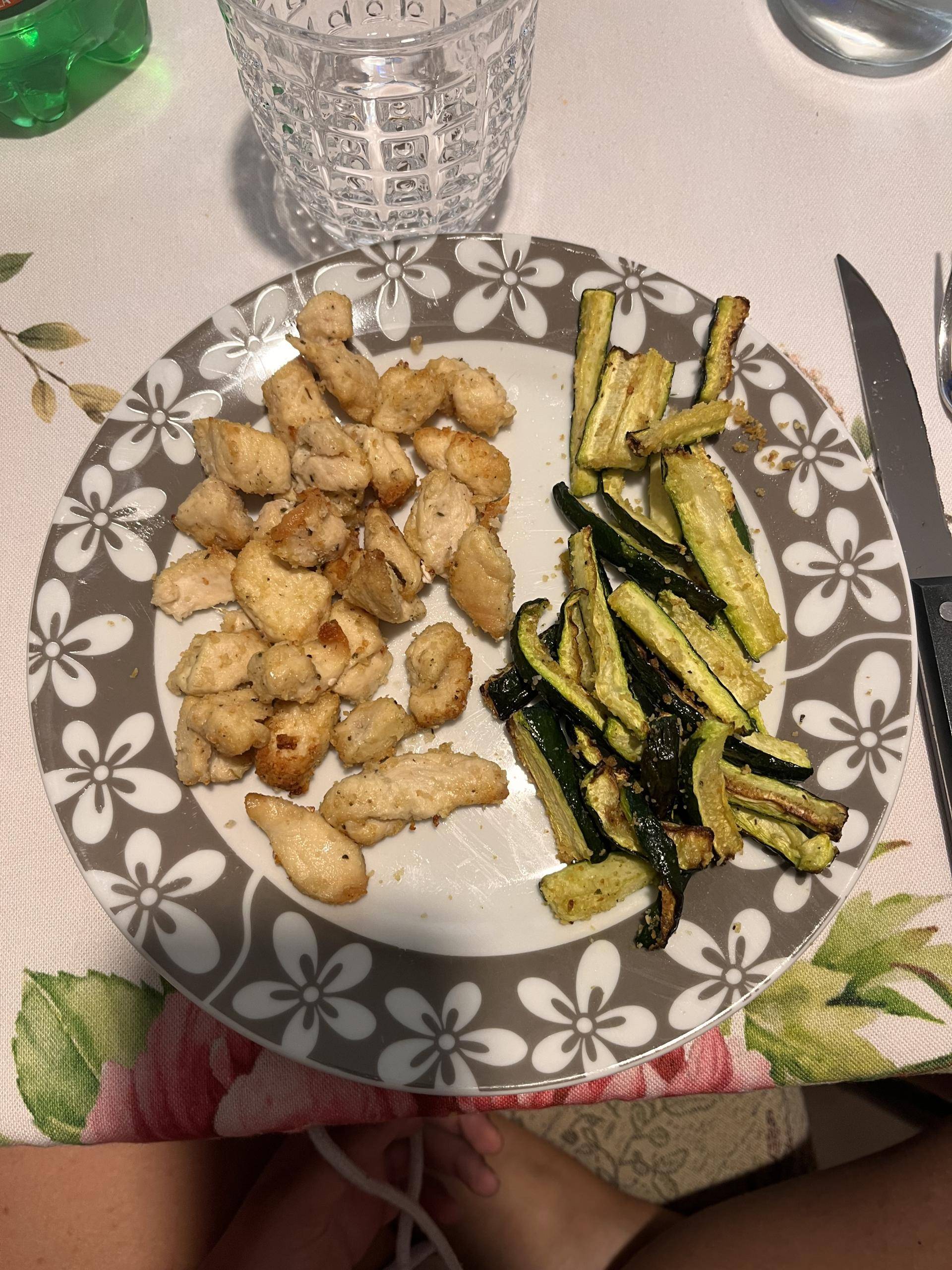 Ricetta Bocconcini pollo dorati con bastoncini zucchine croccanti - Ricette DUAL EASY FRY XXL | Moulinex