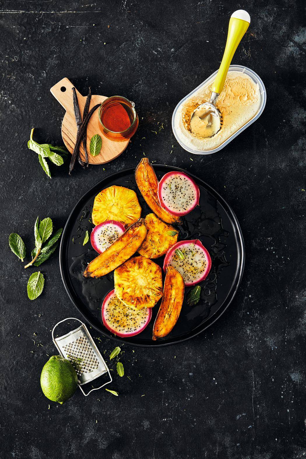 Frutta tropicale - Ricette OptiGrill 4in1 | Moulinex