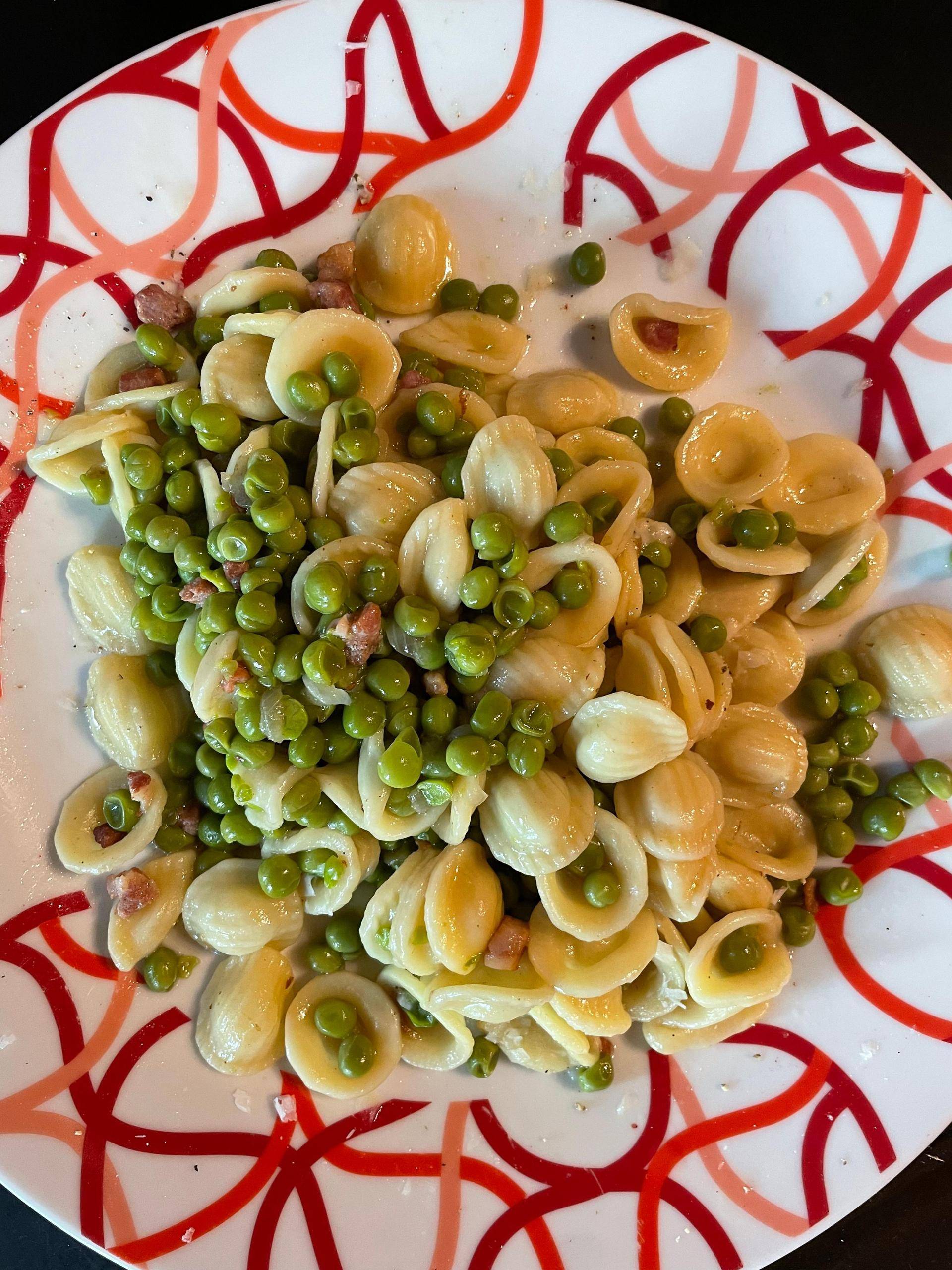 Orecchiette Piselli e Pancetta - Ricette Cookeo V3 | Moulinex