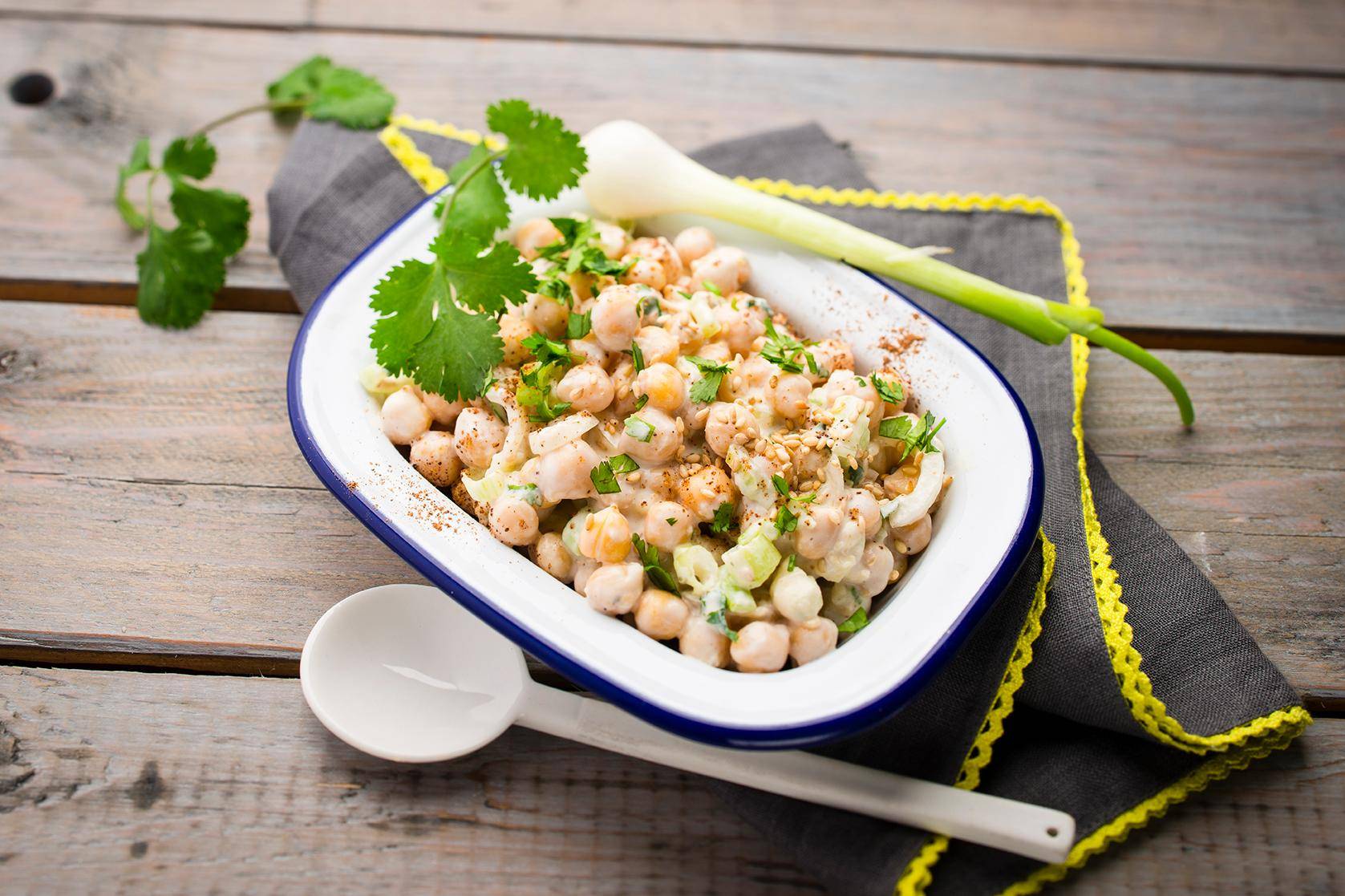 Insalata di ceci con sesamo - Ricette Cookeo | Moulinex