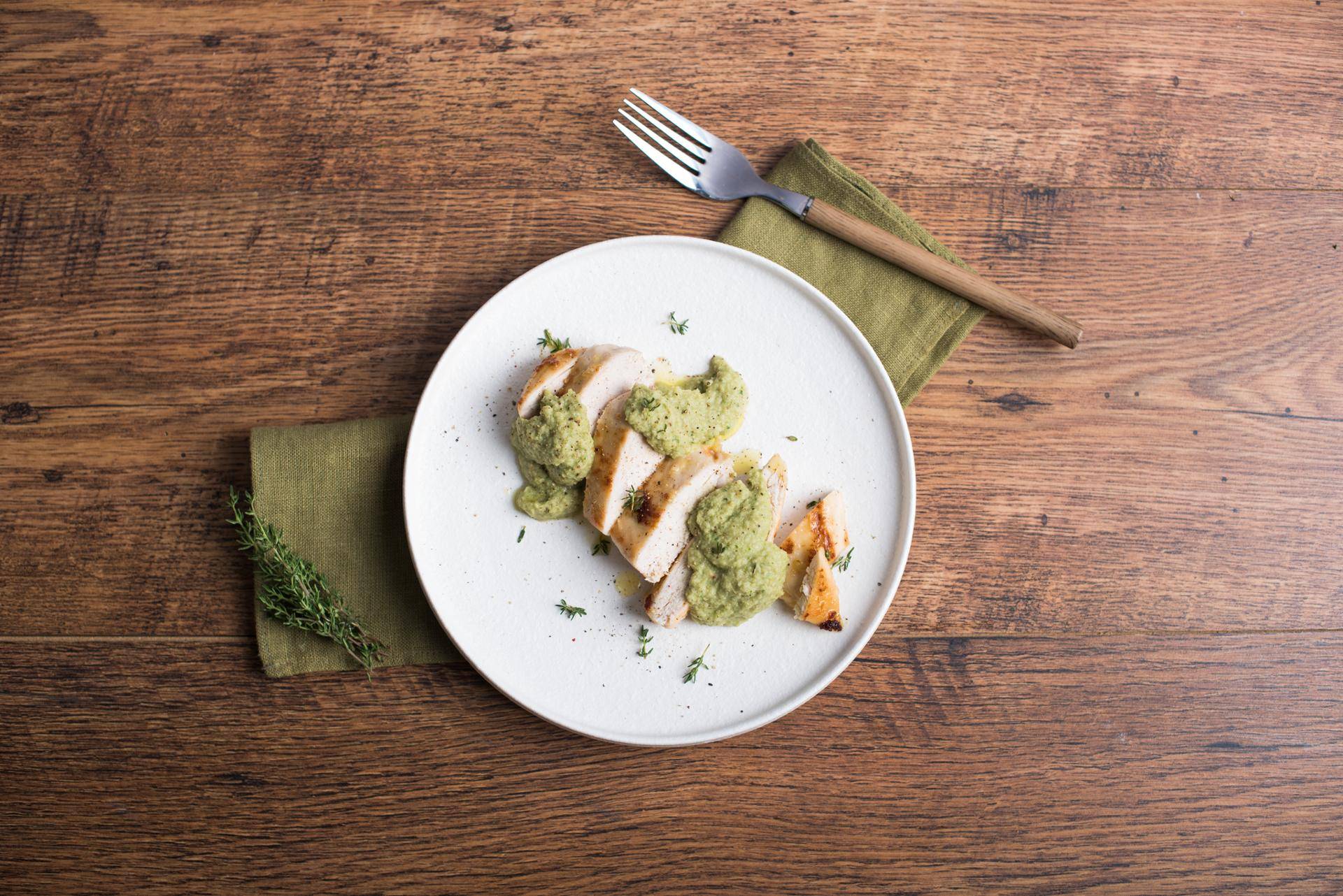 Pollo alla crema di carciofi e timo - Ricette Companion | Moulinex
