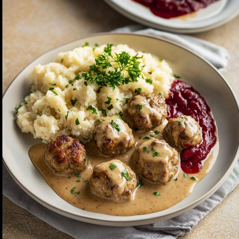 Polpette di carne svedesi in salsa - Ricette Cookeo Infinity Autostir | Moulinex