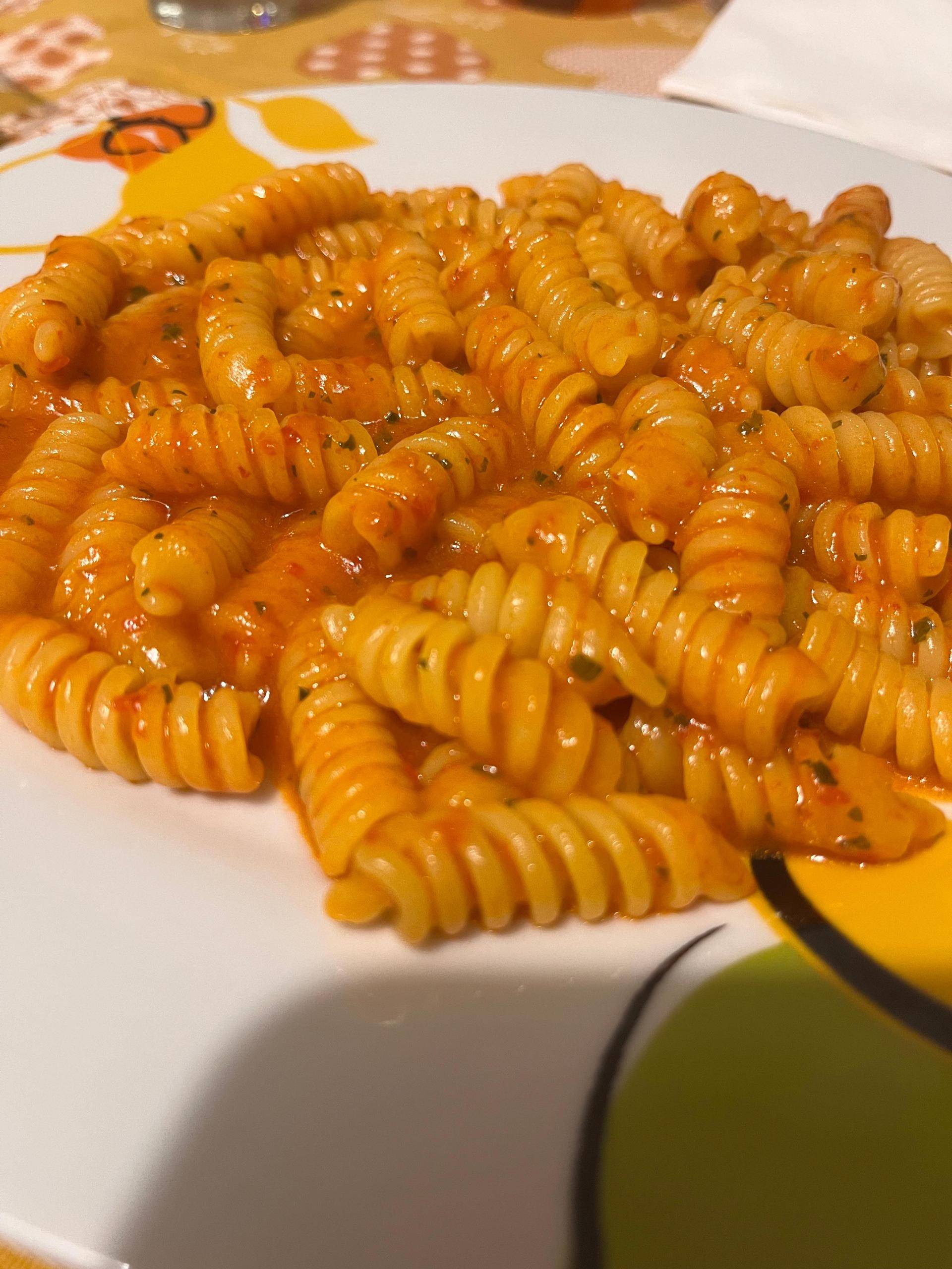 Fusilli con crema di peperoni - Ricette Companion Connect XL | Moulinex