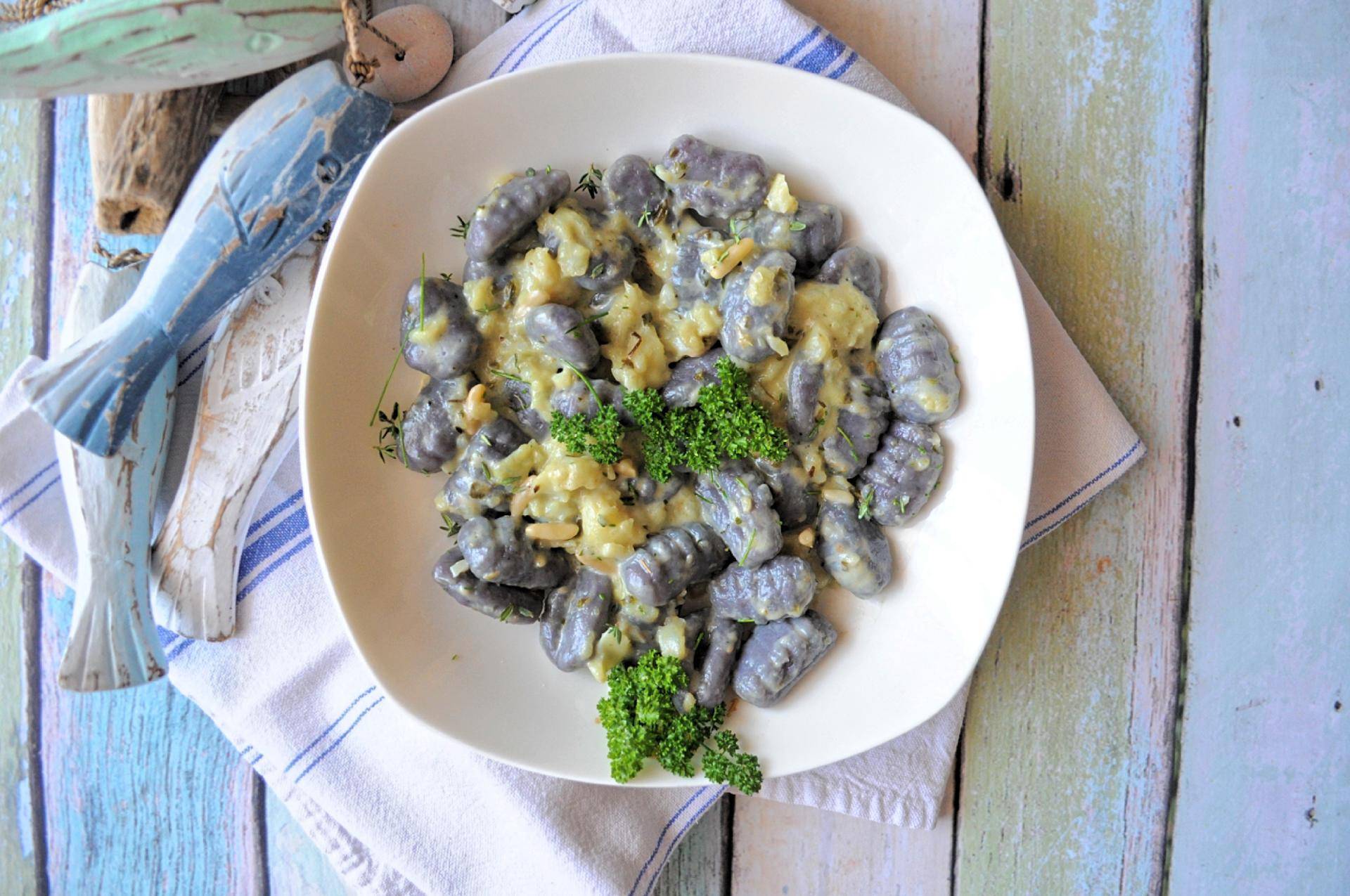 Gnocchi viola e orata - Ricette Cookeo | Moulinex