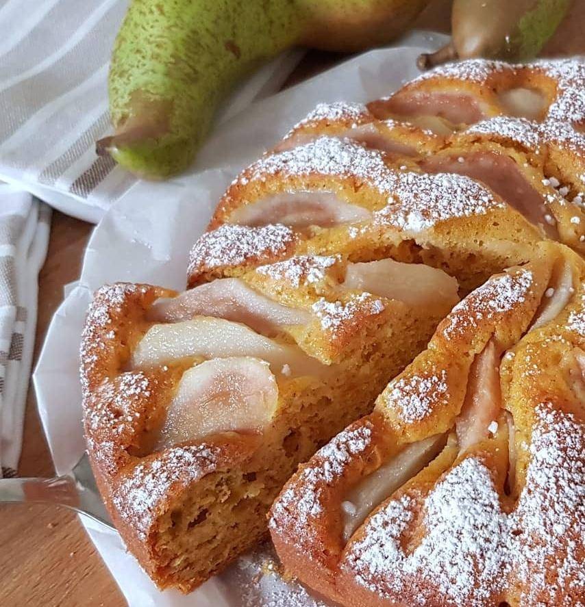 Torta pere mandorle e noci 🍐 - Ricette Cookeo | Moulinex
