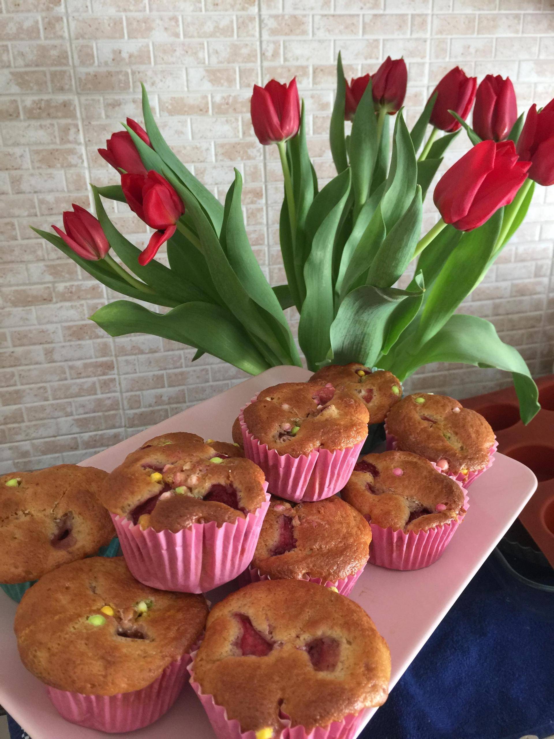 Muffin Alle fragole - Ricette Companion Connect | Moulinex