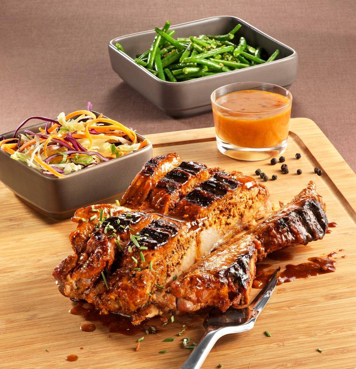 Costolette disossate glassate con salsa barbecue - Ricette OptiGrill + | Moulinex