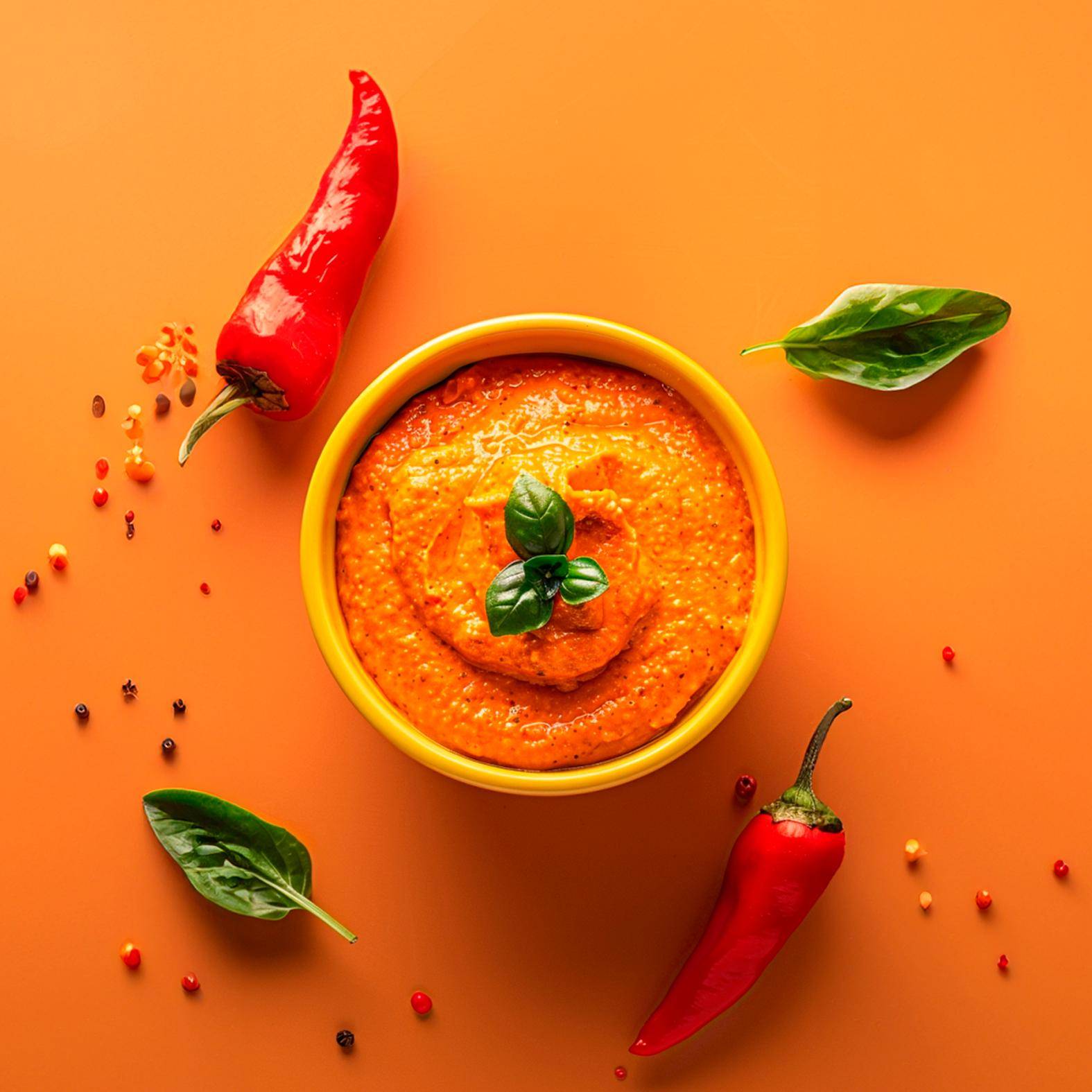 Salsa di peperoni e feta (ktipiti) - Ricette Blend up | Moulinex