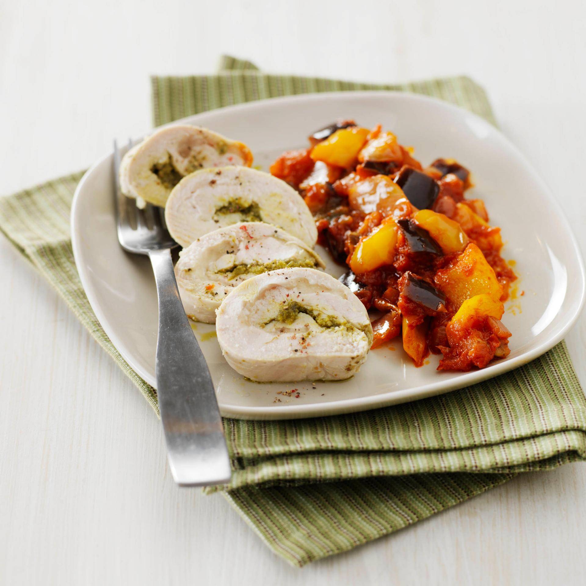 Petto di pollo, mozzarella e pesto - Ricette Companion | Moulinex