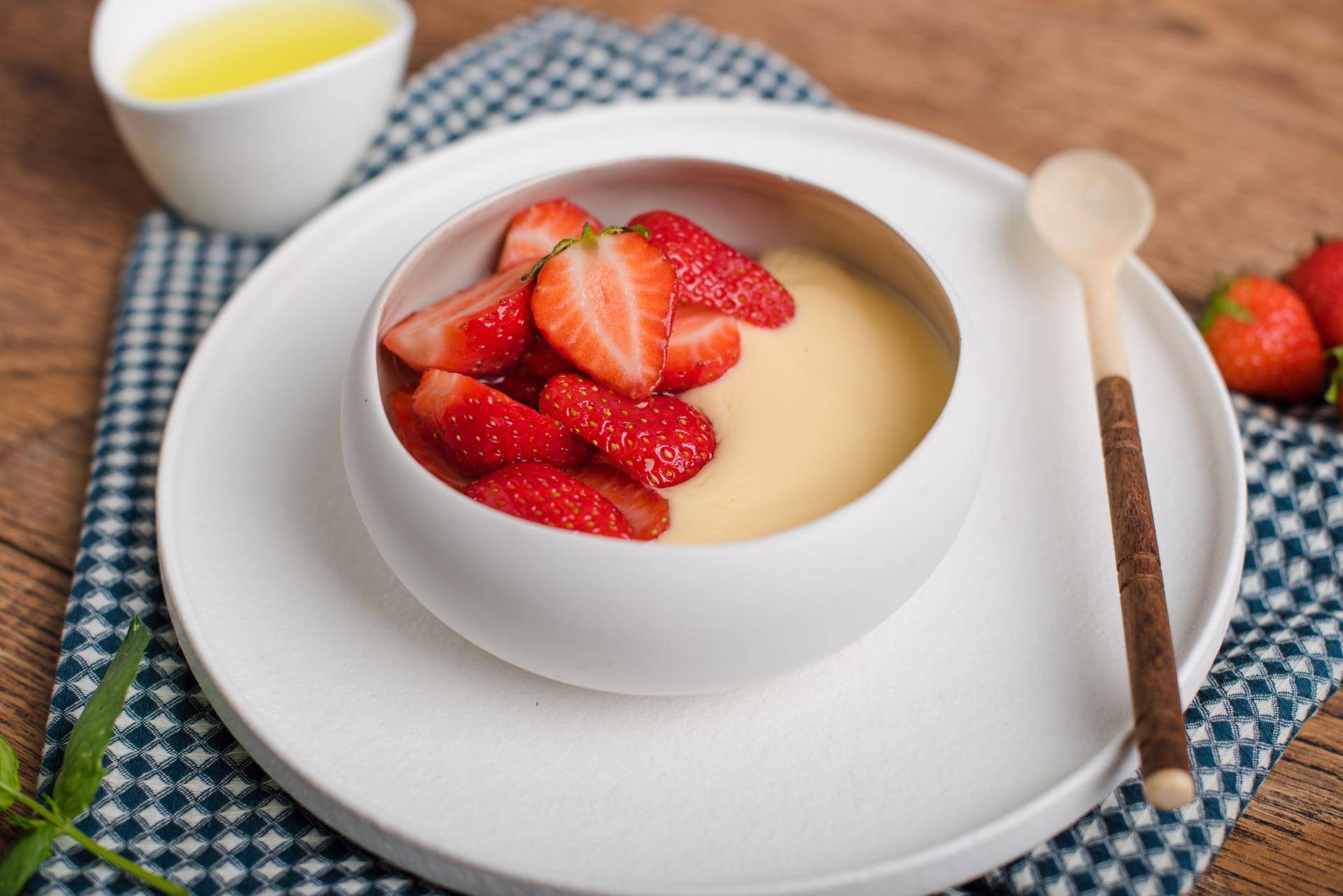 Crema di limone con fragole - Ricette Cookeo | Moulinex