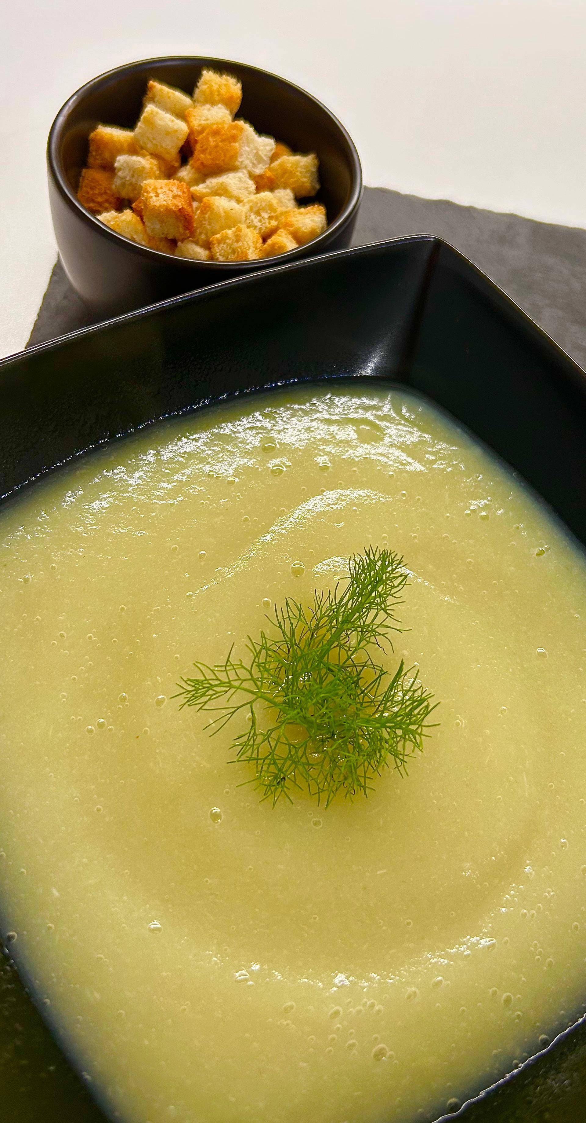 Vellutata patate e finocchio - Ricette Companion Connect | Moulinex