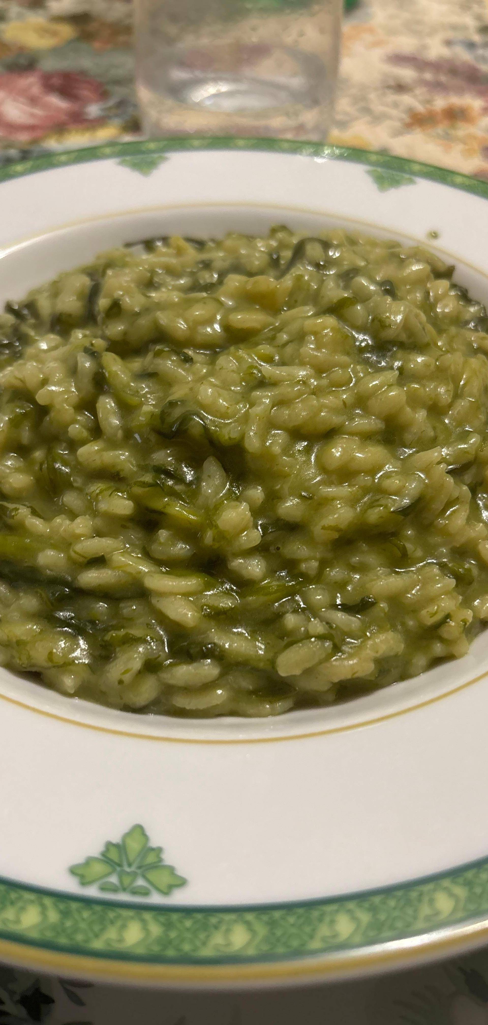 Risotto coi virzuli (strigoli) - Ricette Cookeo V3 | Moulinex