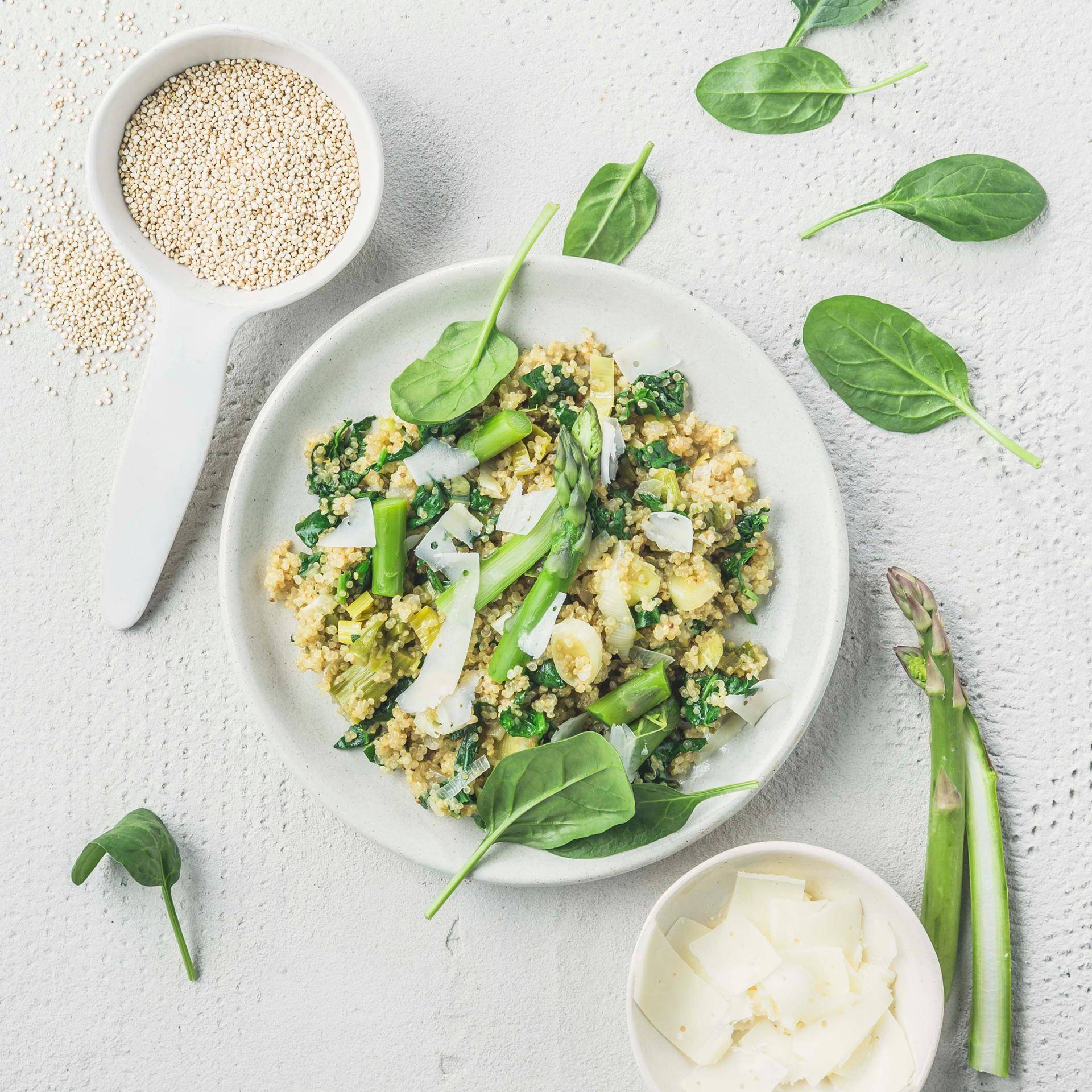 Quinotto con verdure verdi - Ricette Cookeo | Moulinex