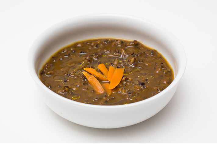 Minestra di zucca e riso venere - Ricette Companion | Moulinex