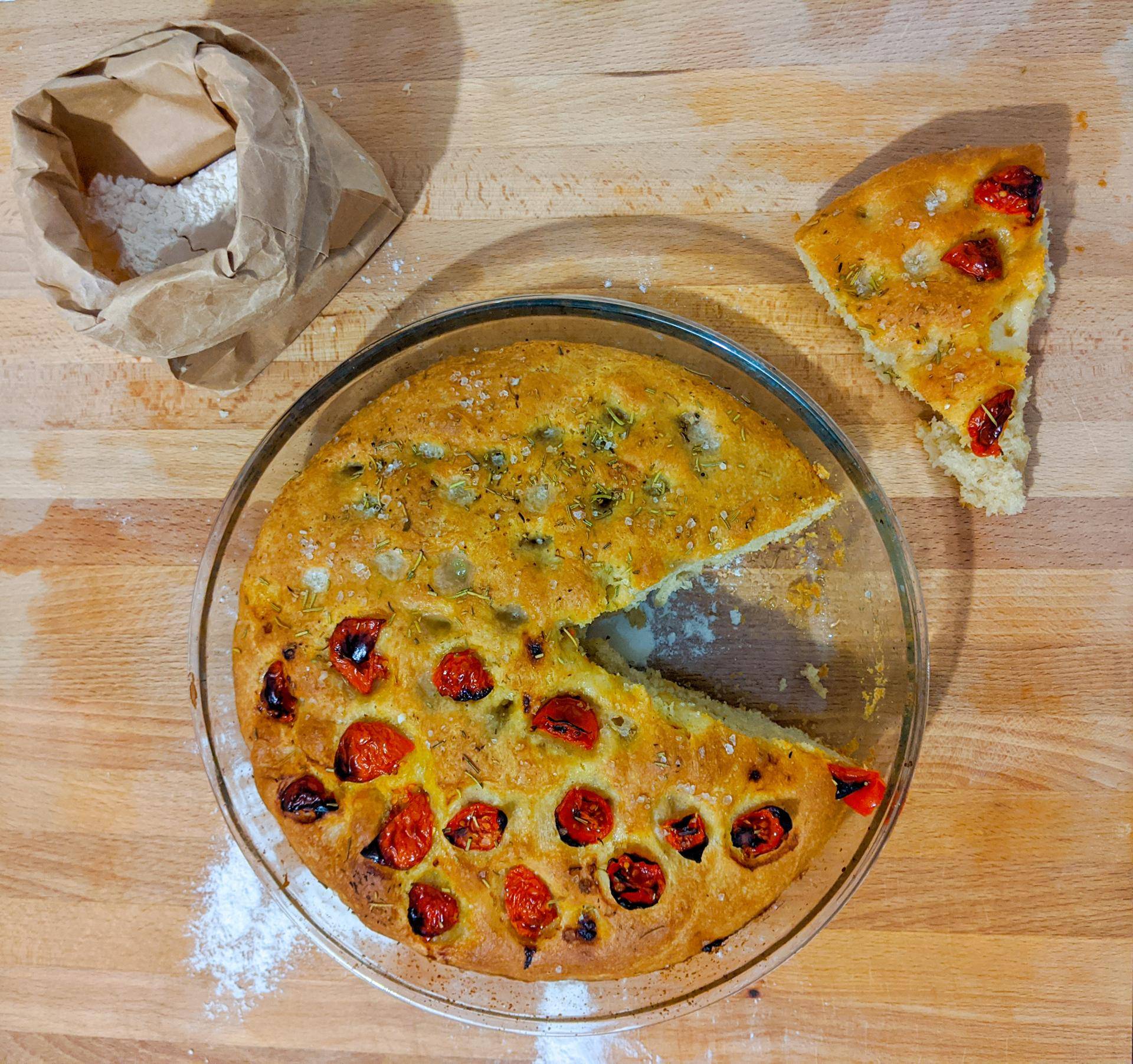 Focaccia Alta - Ricette Companion | Moulinex