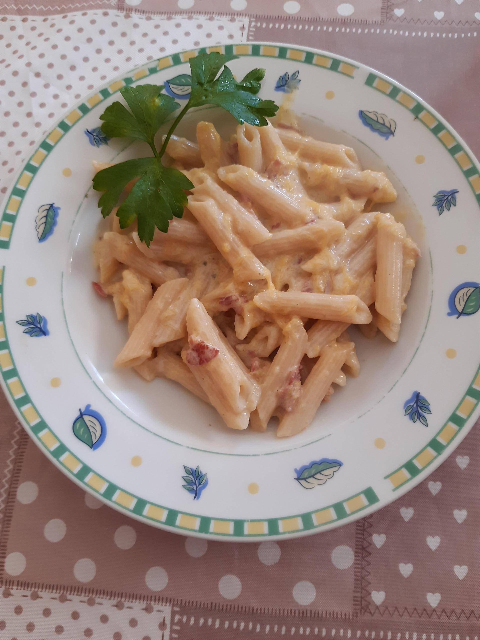 Penne zucca e speck - Ricette Cookeo | Moulinex