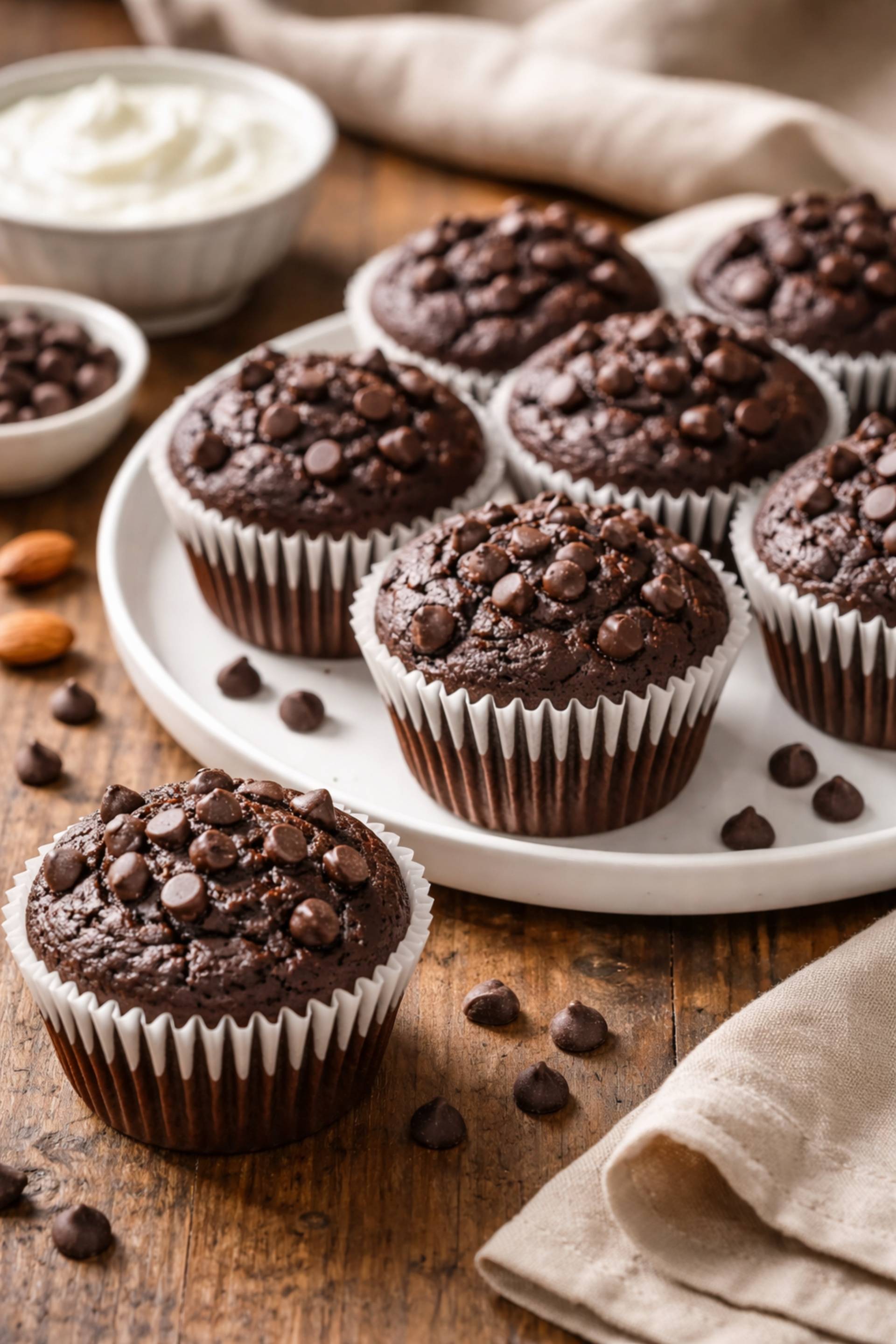 Muffin al cioccolato keto - Ricette Companion Connect XL | Moulinex