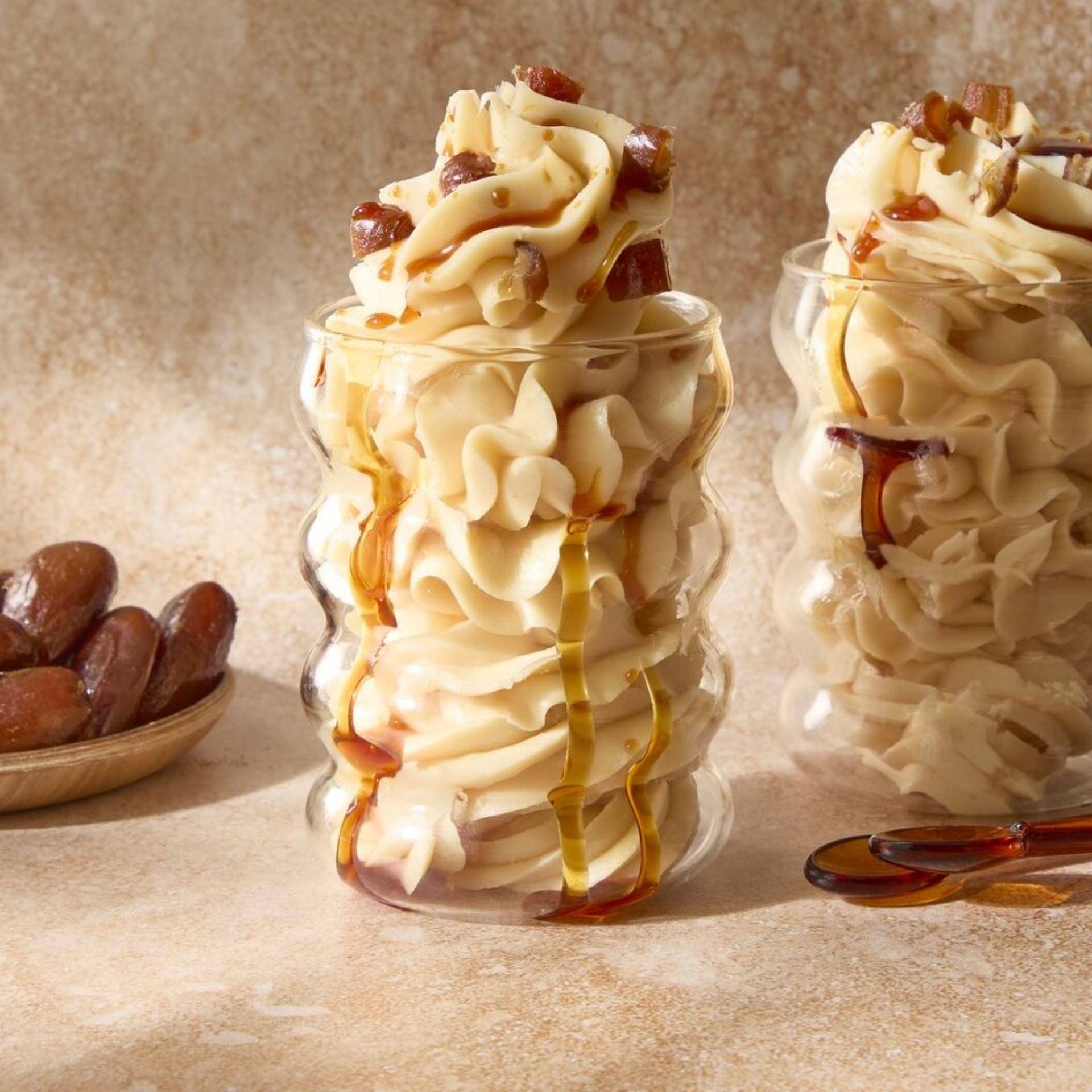 Frozen yogurt al gusto sticky toffee - Ricette Freezi | Moulinex