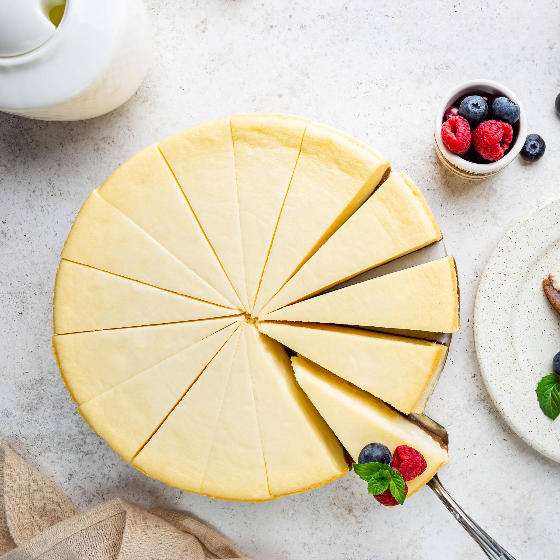 Cheesecake classica - Ricette Easy Fry Max | Moulinex