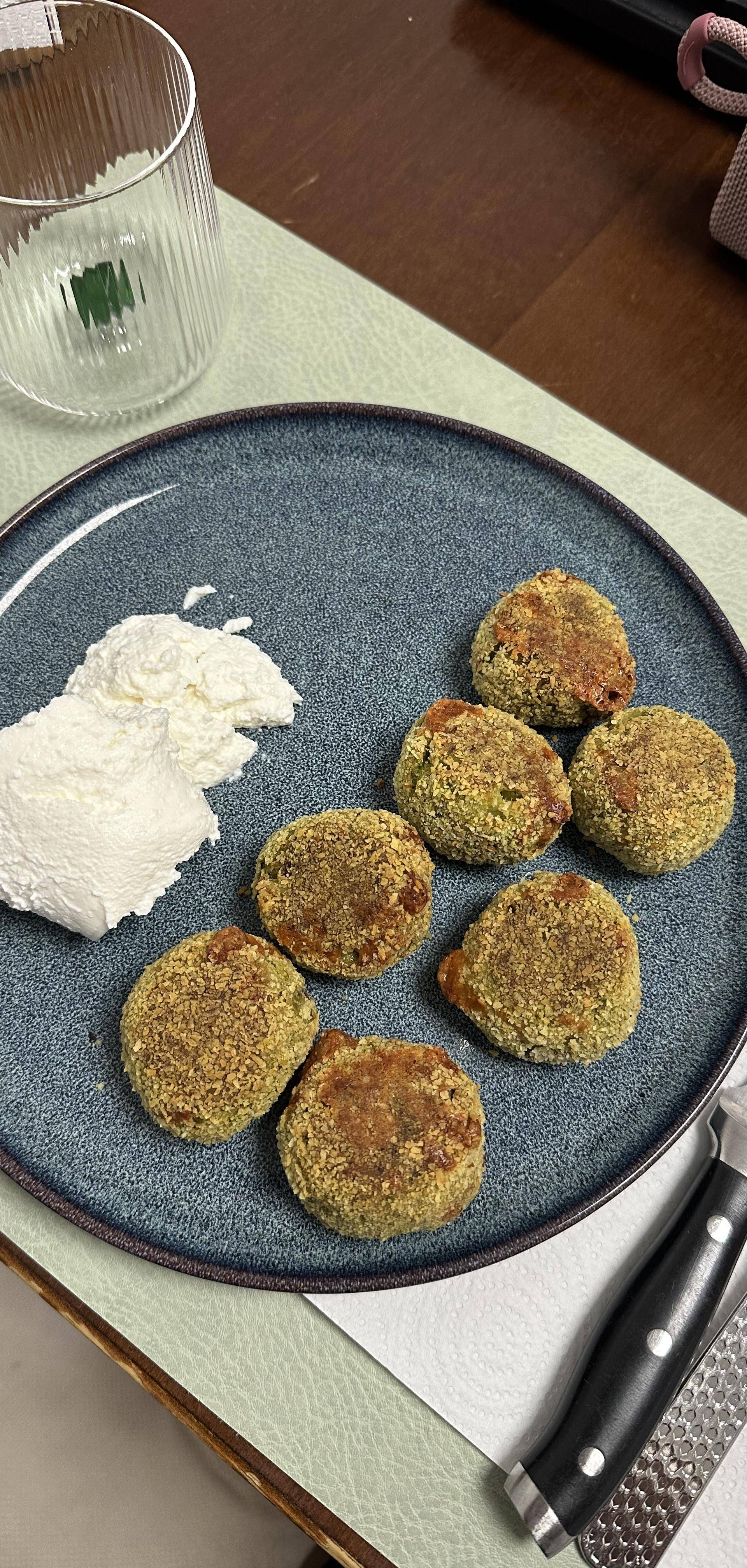 Polpette di broccoli al forno - Ricette Companion Connect XL | Moulinex