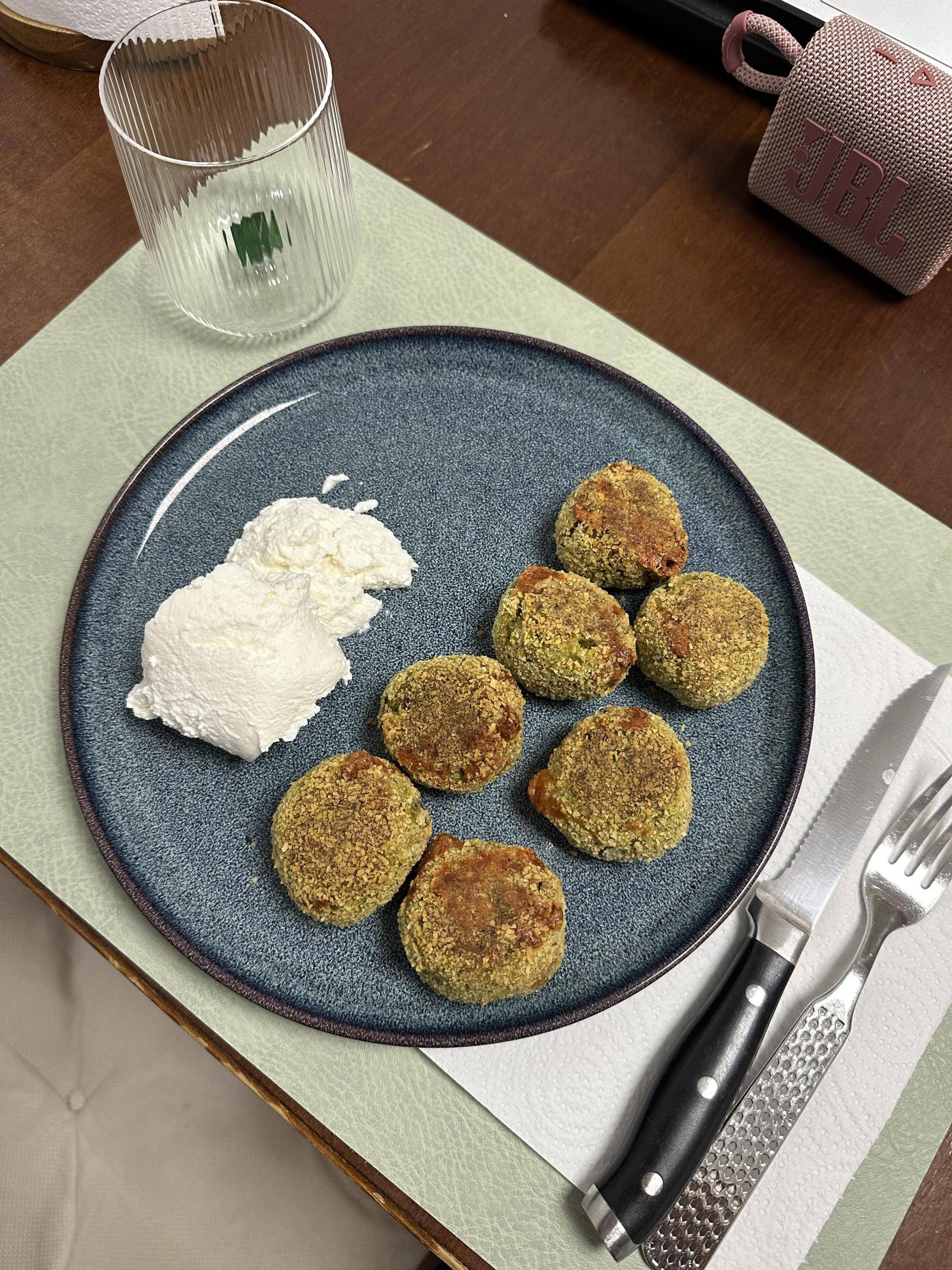 Polpette di broccoli al forno - Ricette Companion Connect XL | Moulinex