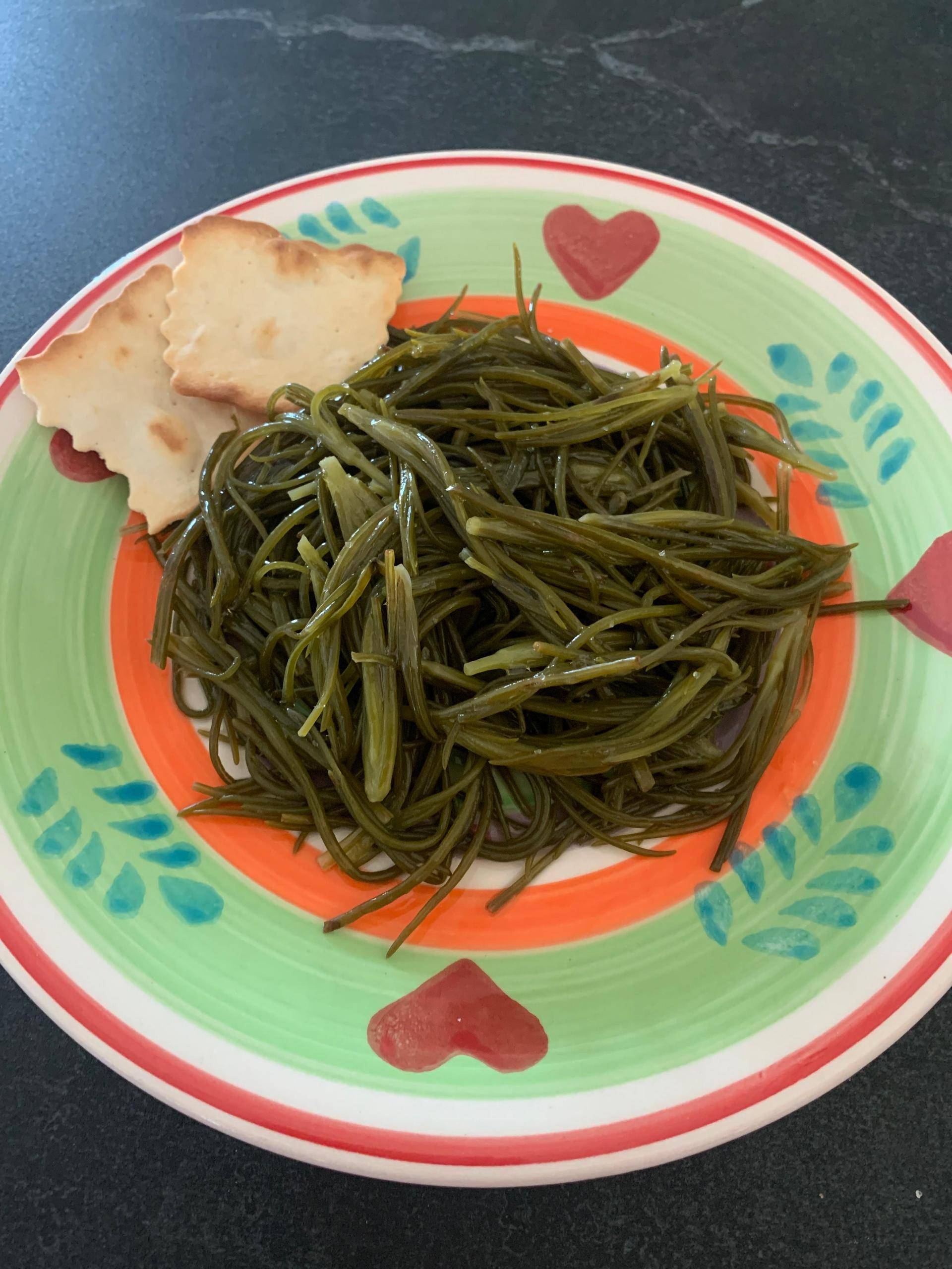 Agretti (barba di frate) al vapore - Ricette Companion Connect | Moulinex