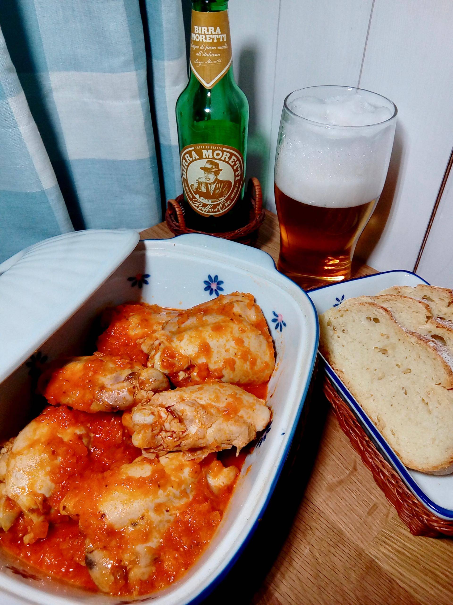 Pollo a la cerveza ( pollo alla birra ) - Ricette Companion Connect | Moulinex