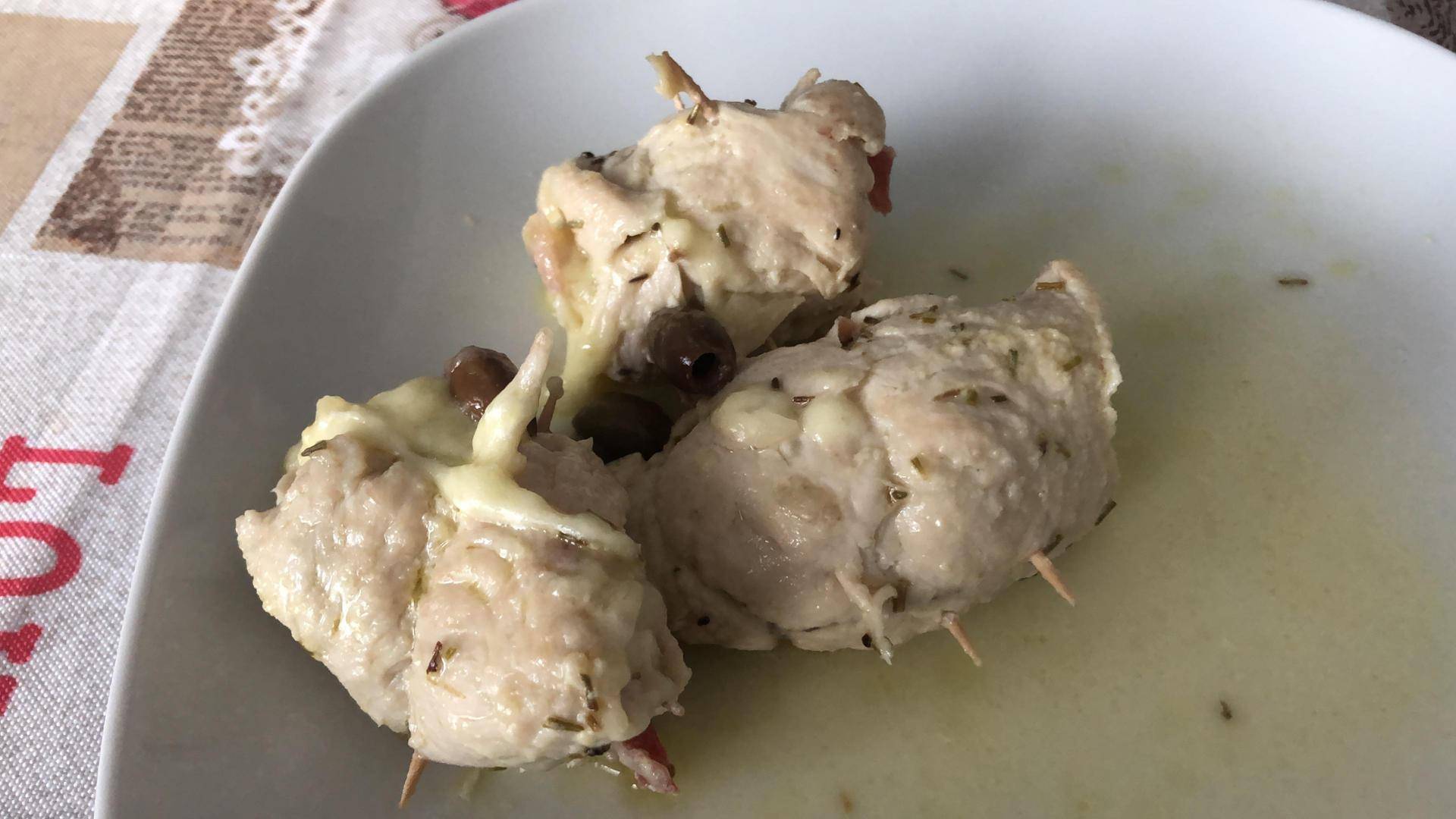 Involtini di petto di pollo ripieni - Ricette Cookeo | Moulinex